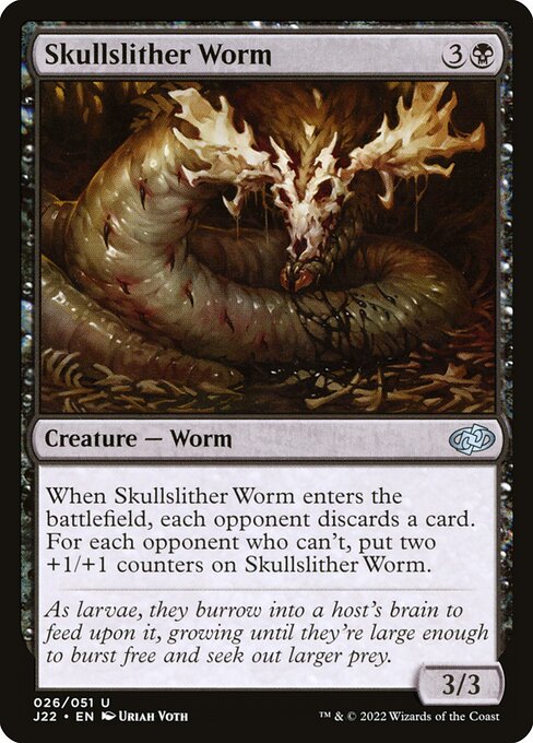 Skullslither Worm (26) [Jumpstart 2022]