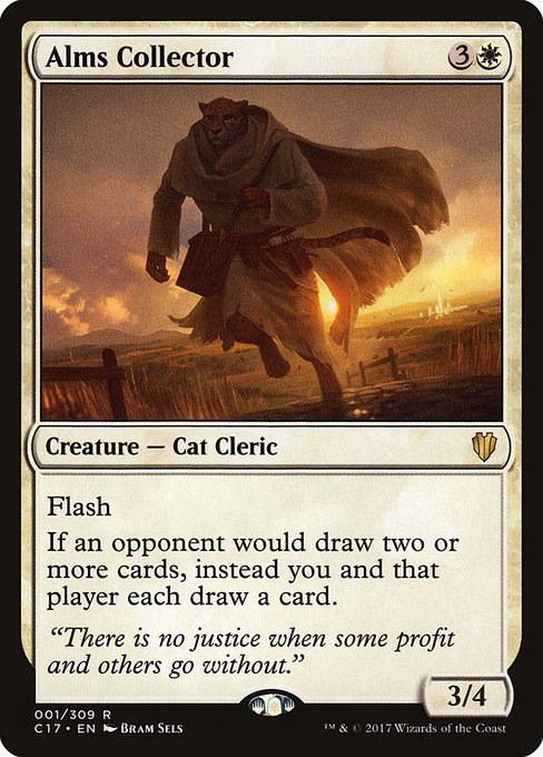 Alms Collector (1) [Commander 2017]