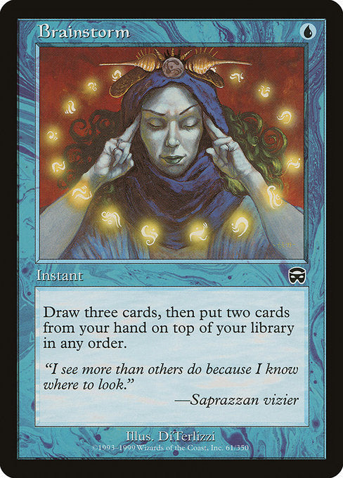 Brainstorm (61) [Mercadian Masques]