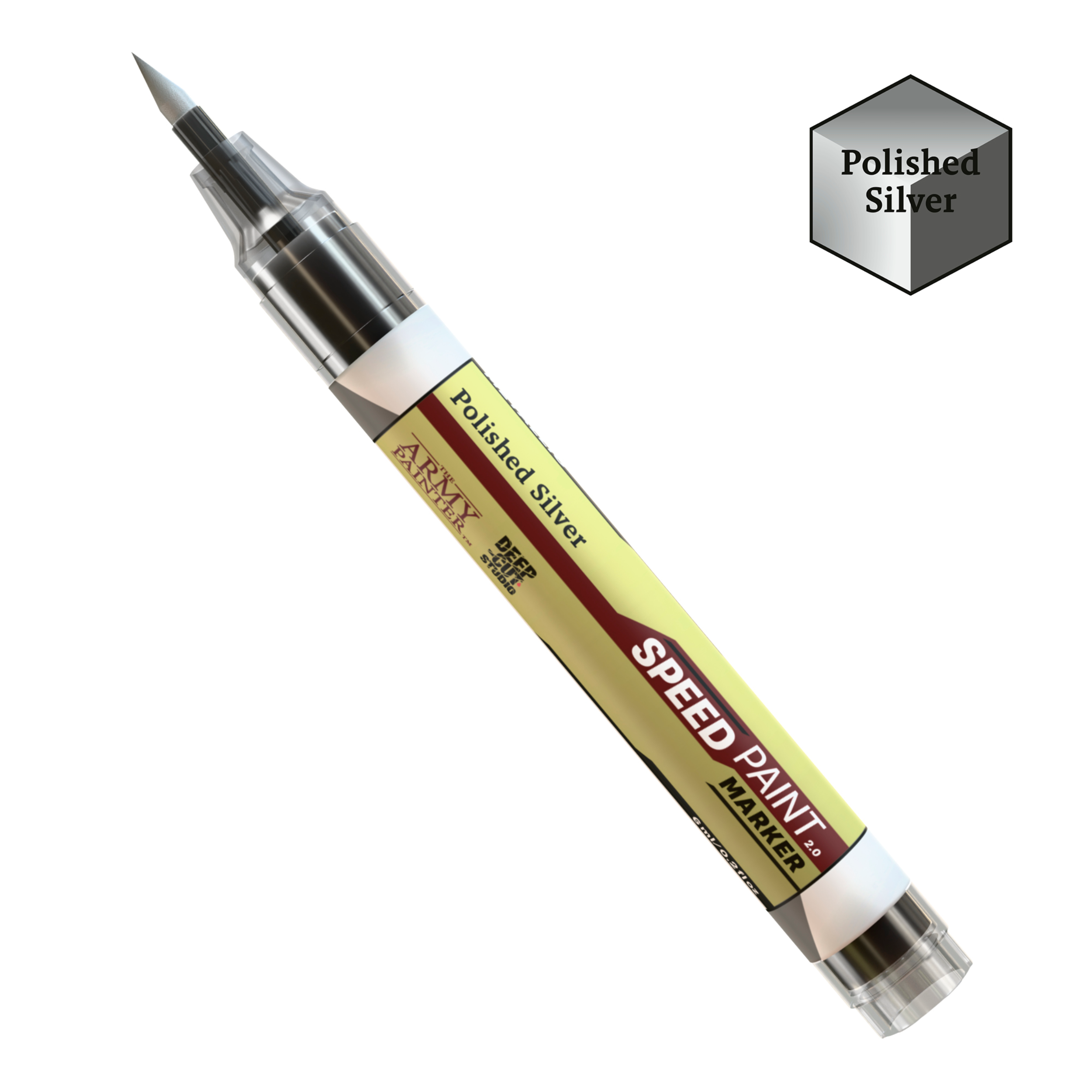 AP Speedpaint Marker Polished Silver