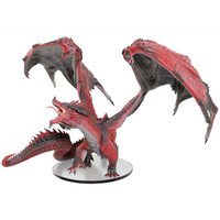 Adult Red Dragon Tyrant Painted Front