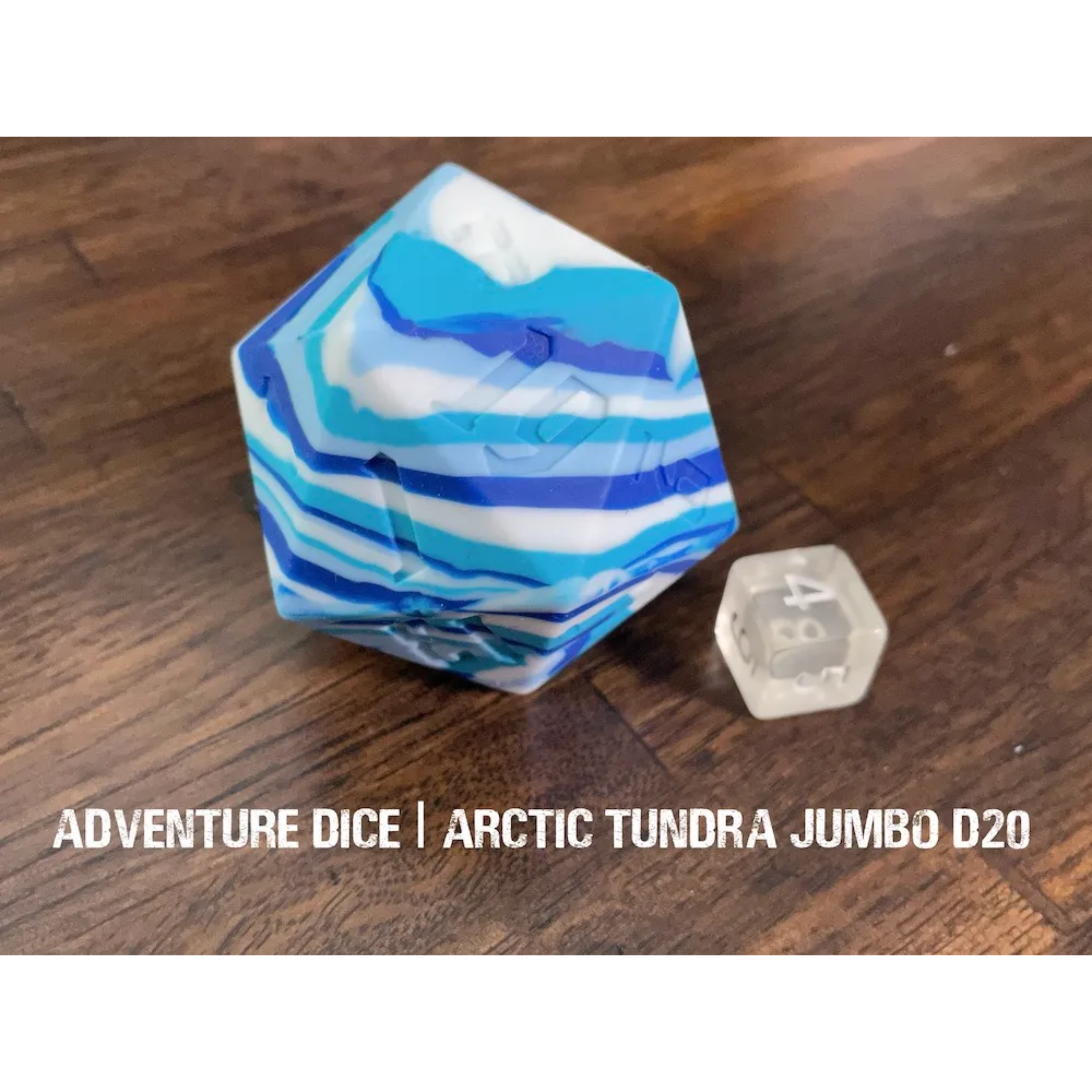 Arctic Tundra Jumbo Silicone d20