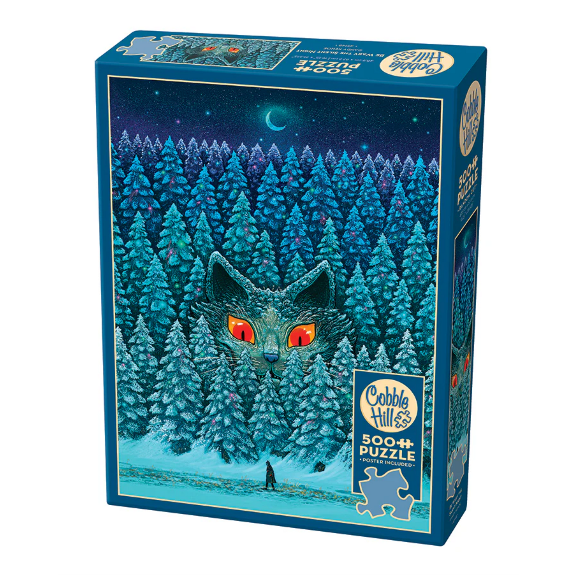 Be Wary the Silent Night 500 Piece Cobble Hill Puzzle