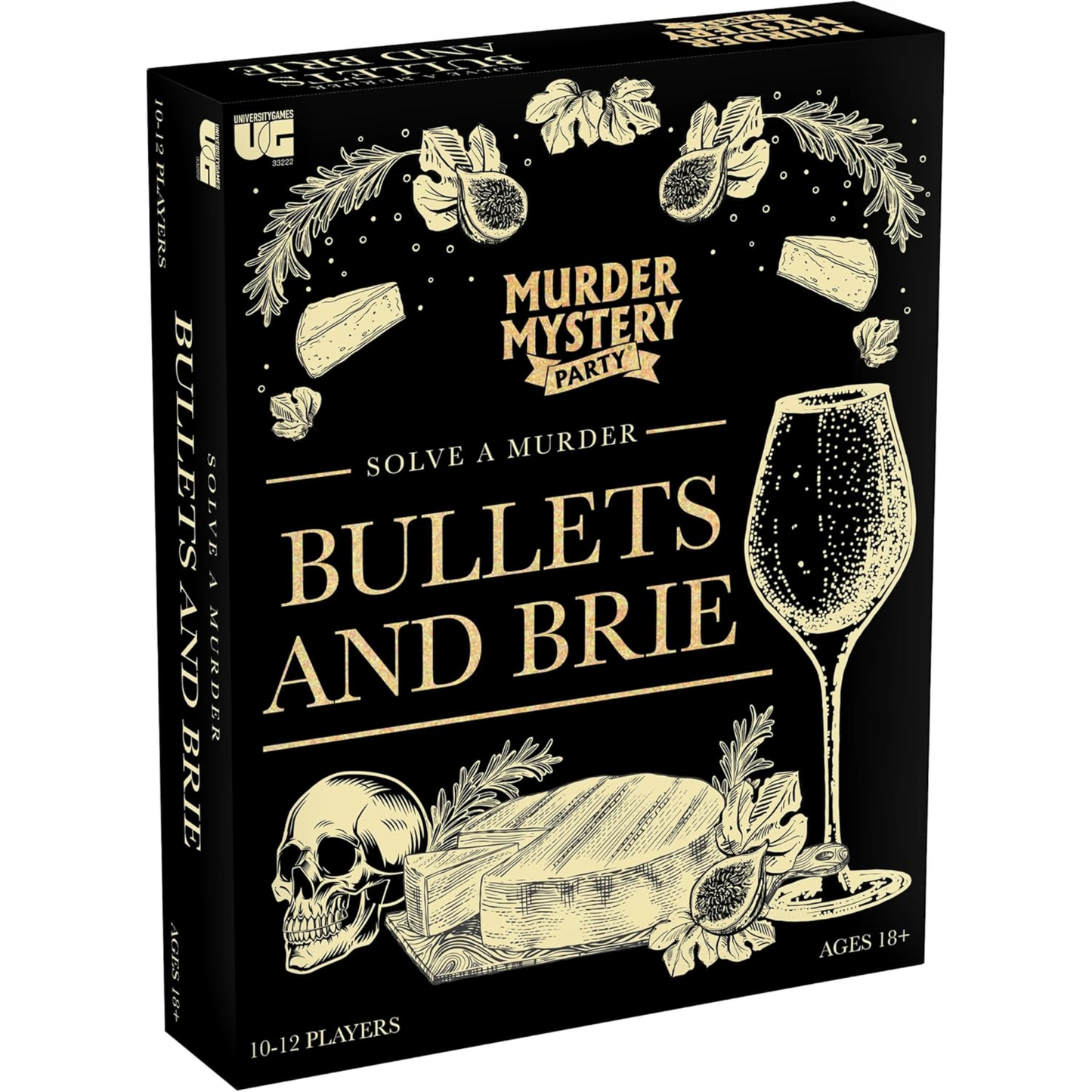 Bullets and Brie Murder Mystery Party