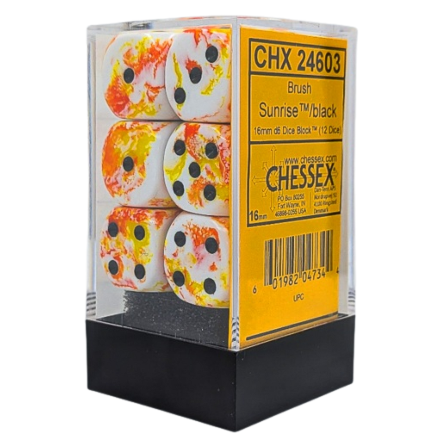 CHX24603 Brush 12D6 Sunrise/Black 16MM