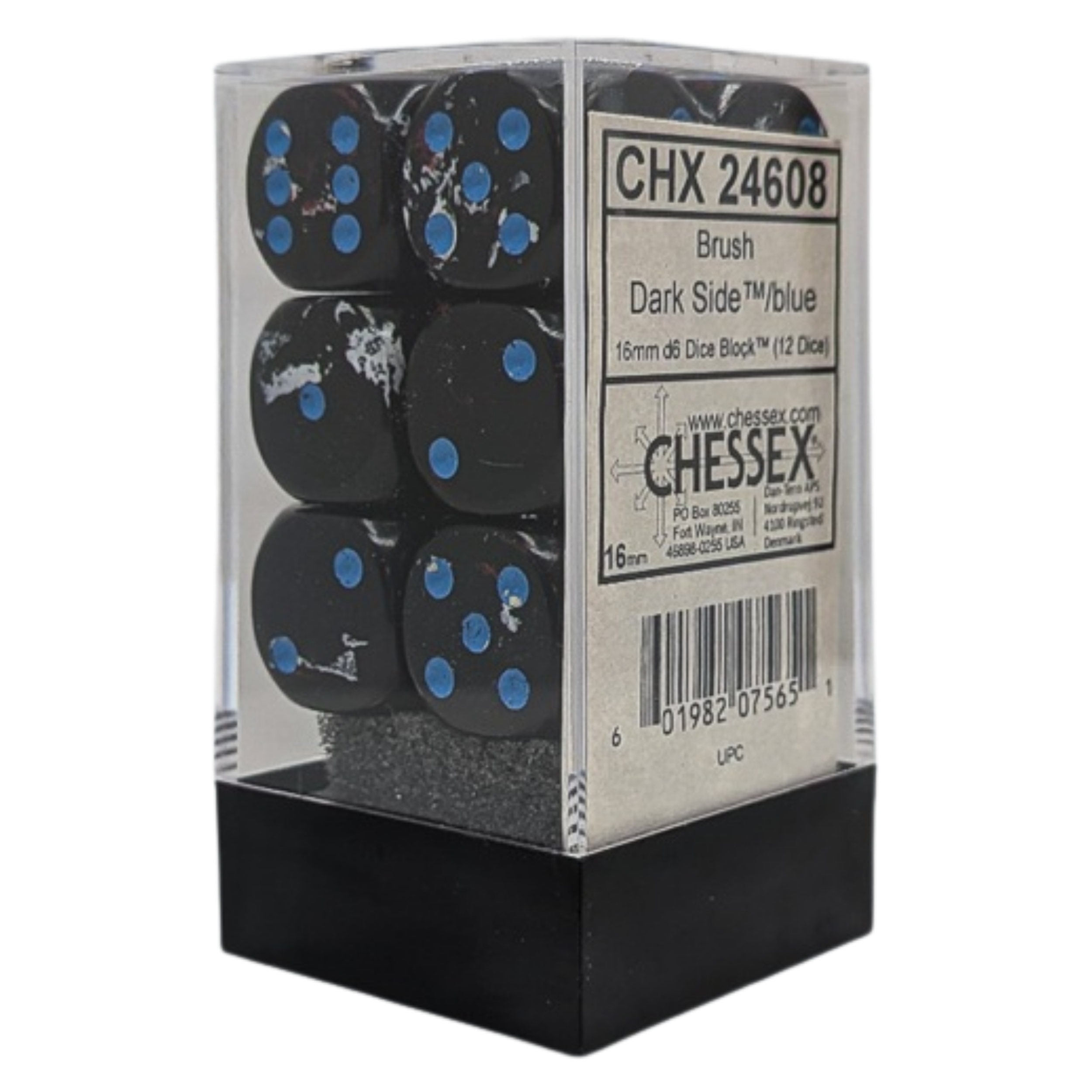 CHX24608 Brush 12D6 Polyhedral Dark Side/Blue