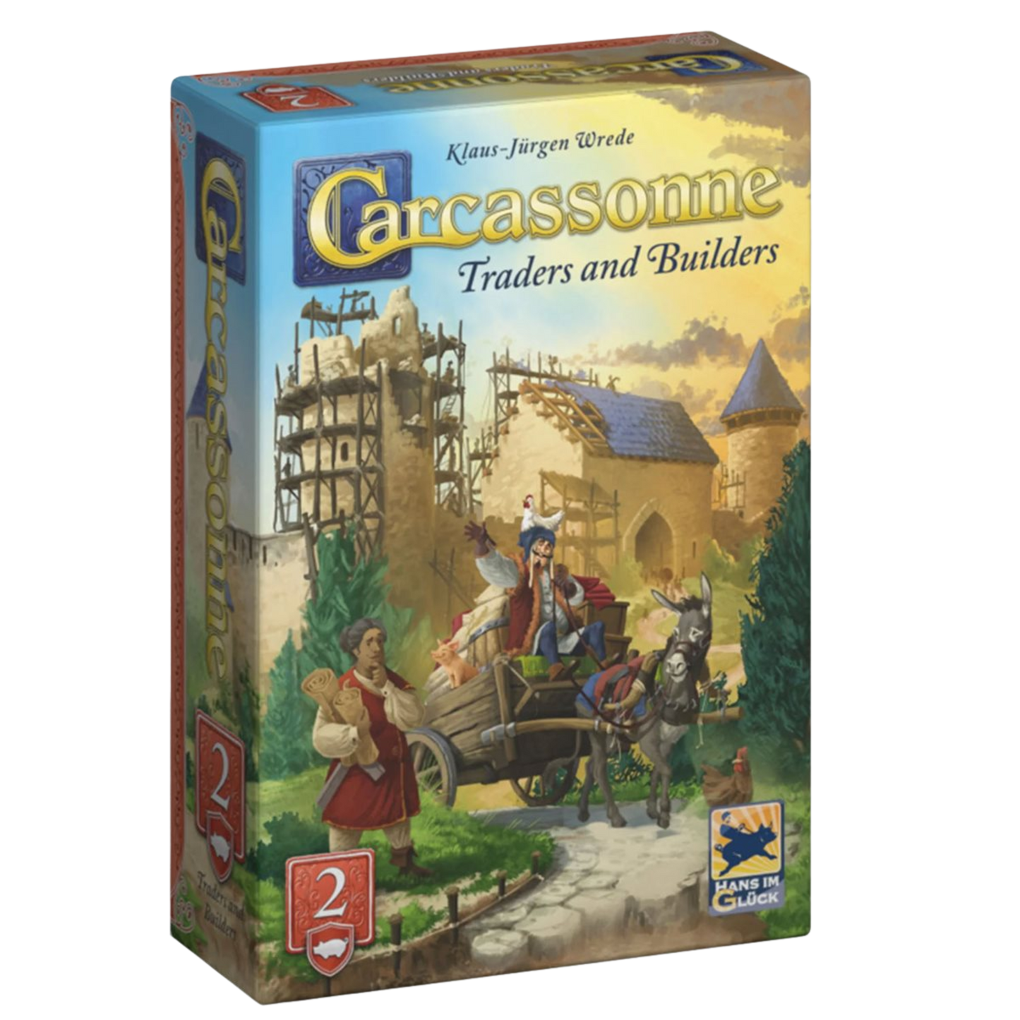 Carcassonne Exp 2: Traders and Builders (2025 Refresh)