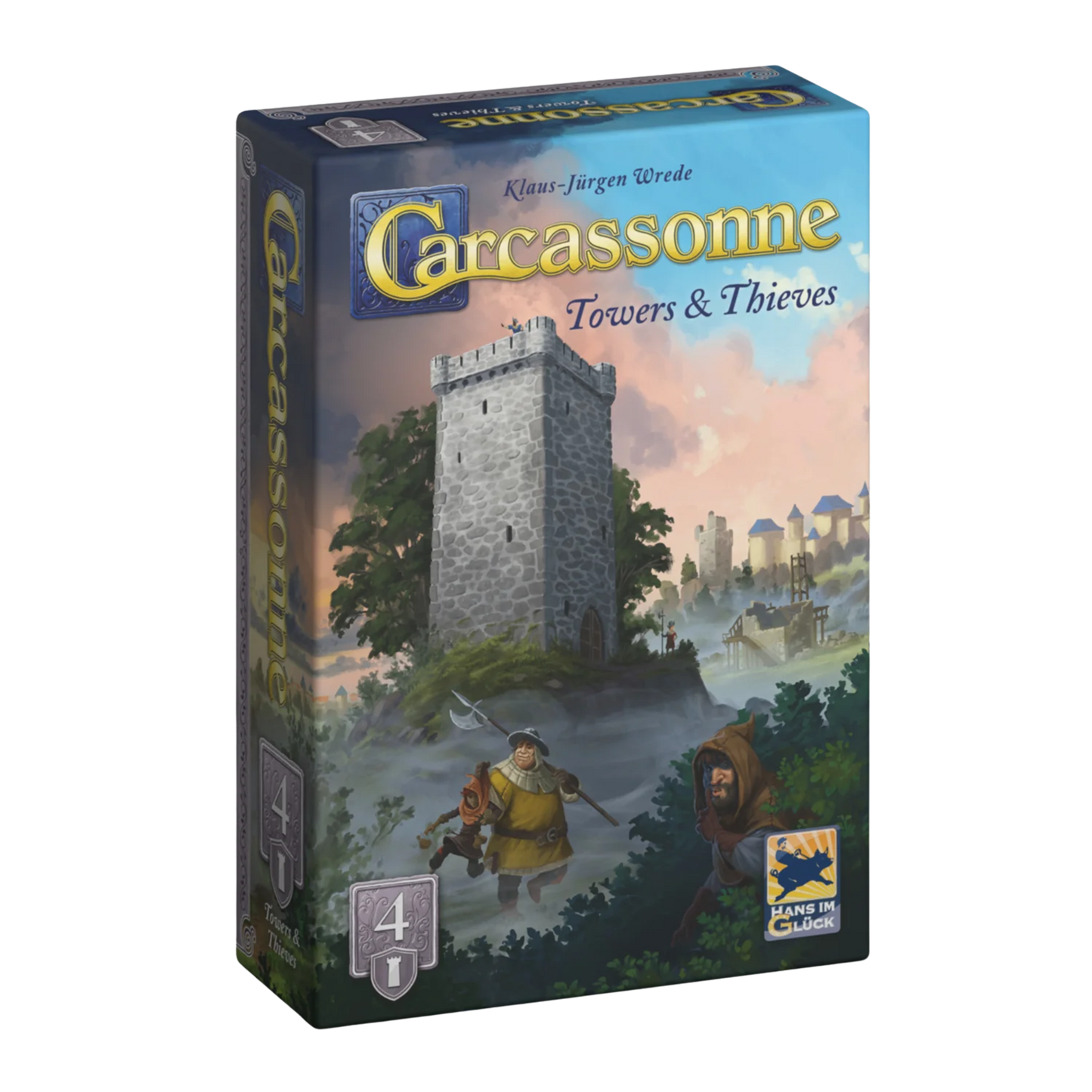 Carcassonne Exp 4: Towers and Thieves (2025 Refresh)
