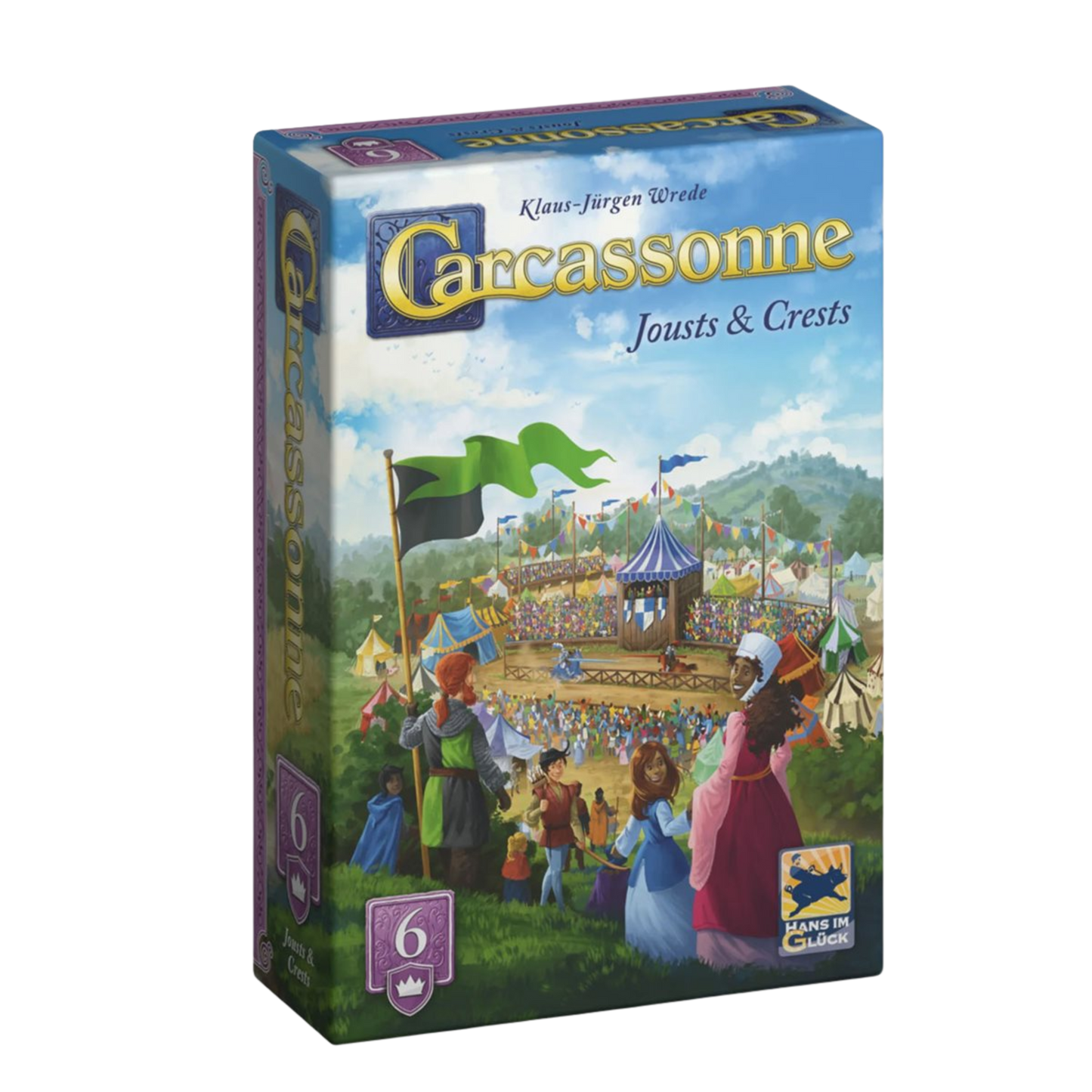 Carcassonne Exp 6: Jousts and Crests (2025 Refresh)