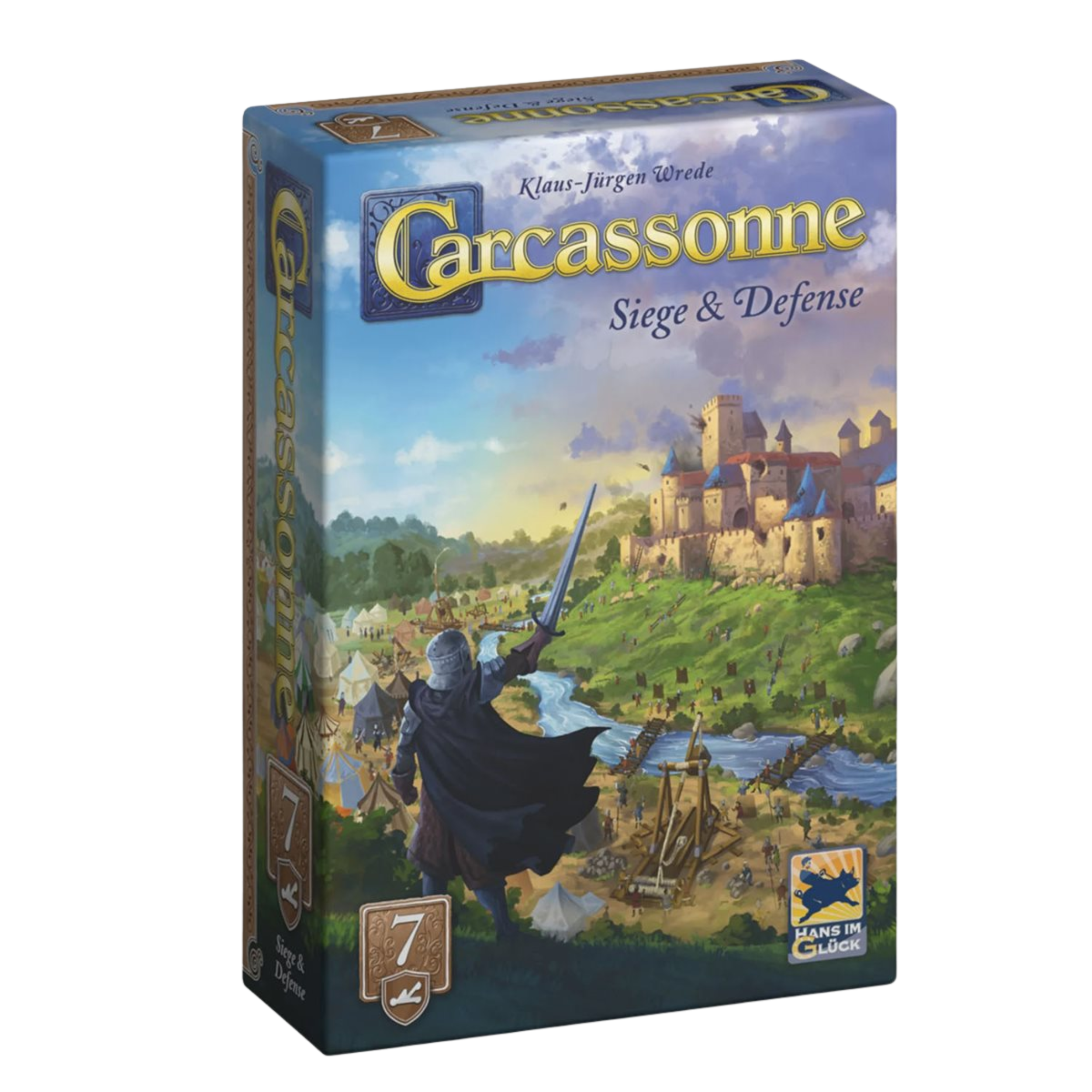 Carcassonne Exp 7: Siege and Defence (2025 Refresh)