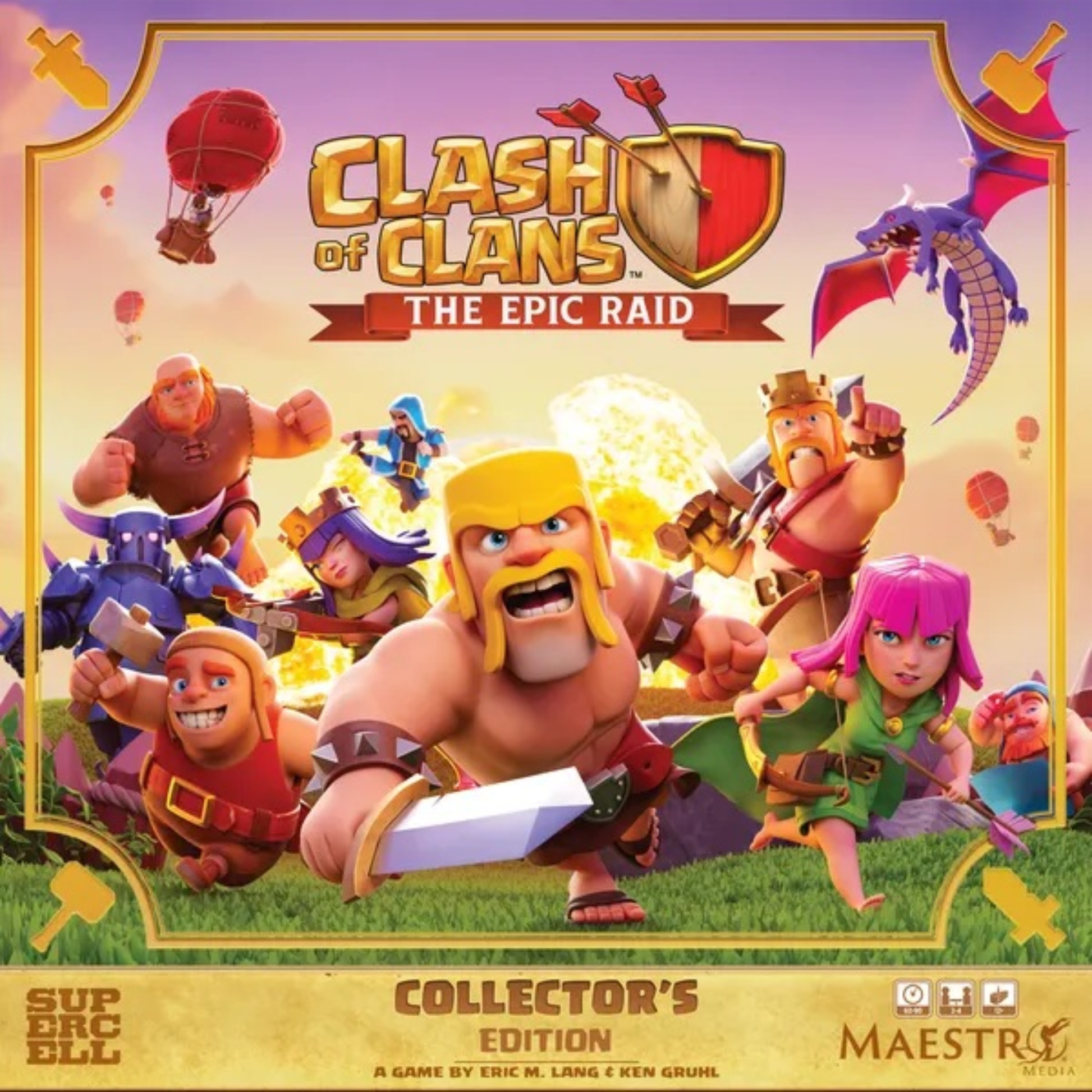 Clash of Clans The Epic Raid Collector's Edition
