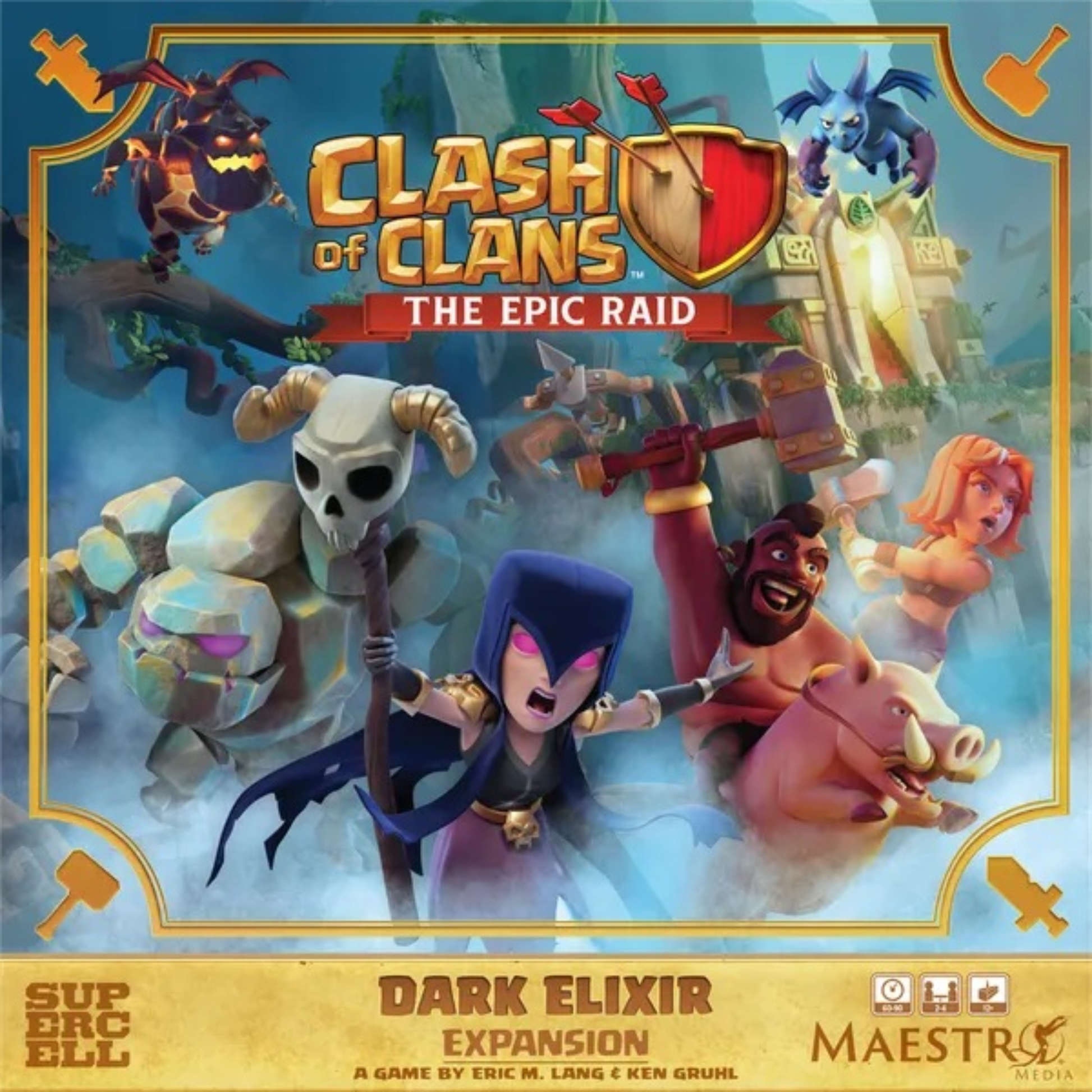Clash of Clans The Epic Raid Dark Elixir Expansion