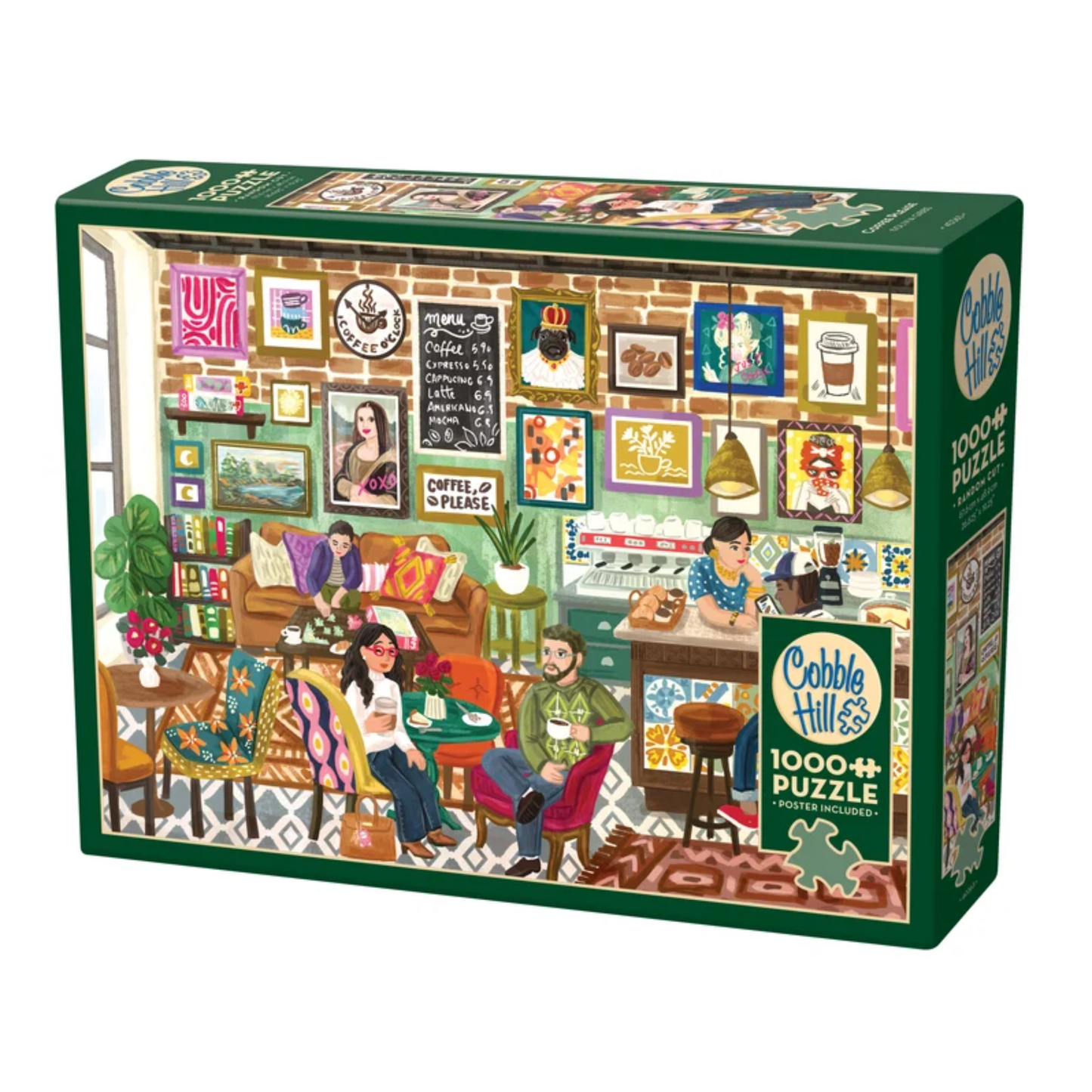 Cobble Hill: Coffee Please 1000 piece Puzzle