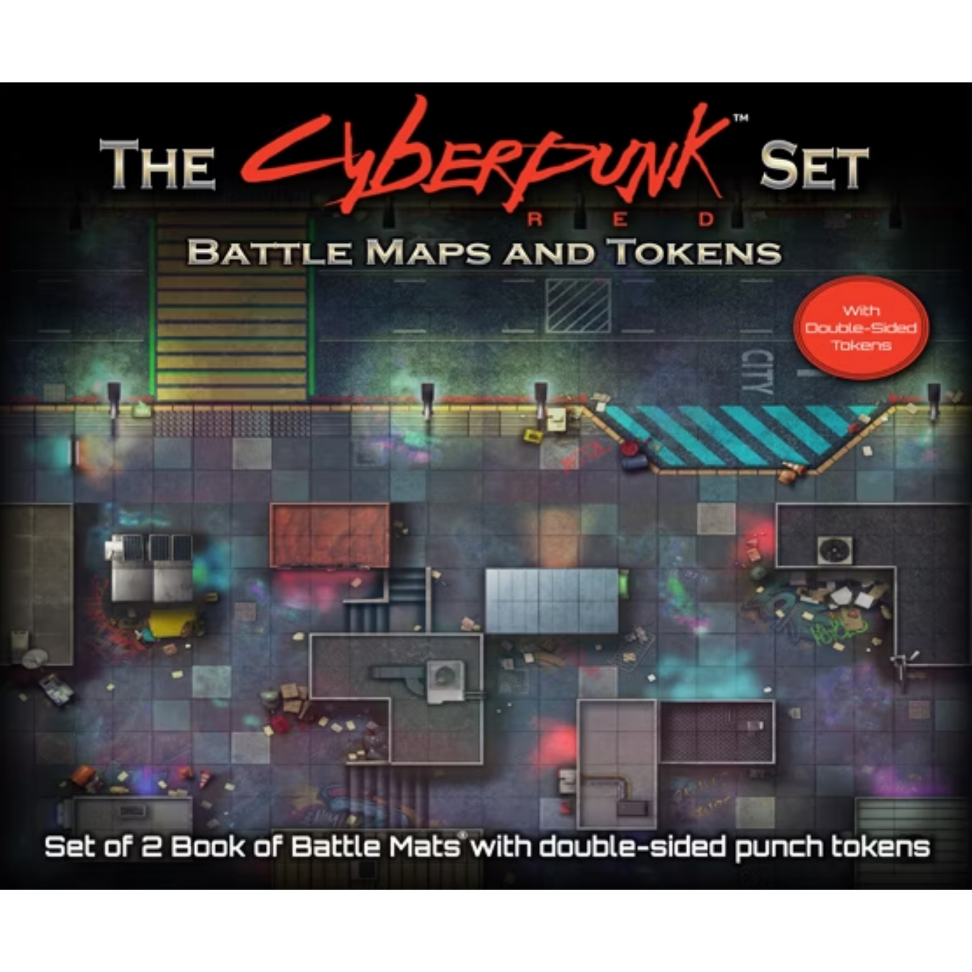 Cyberpunk Red Battlemats and Tokens