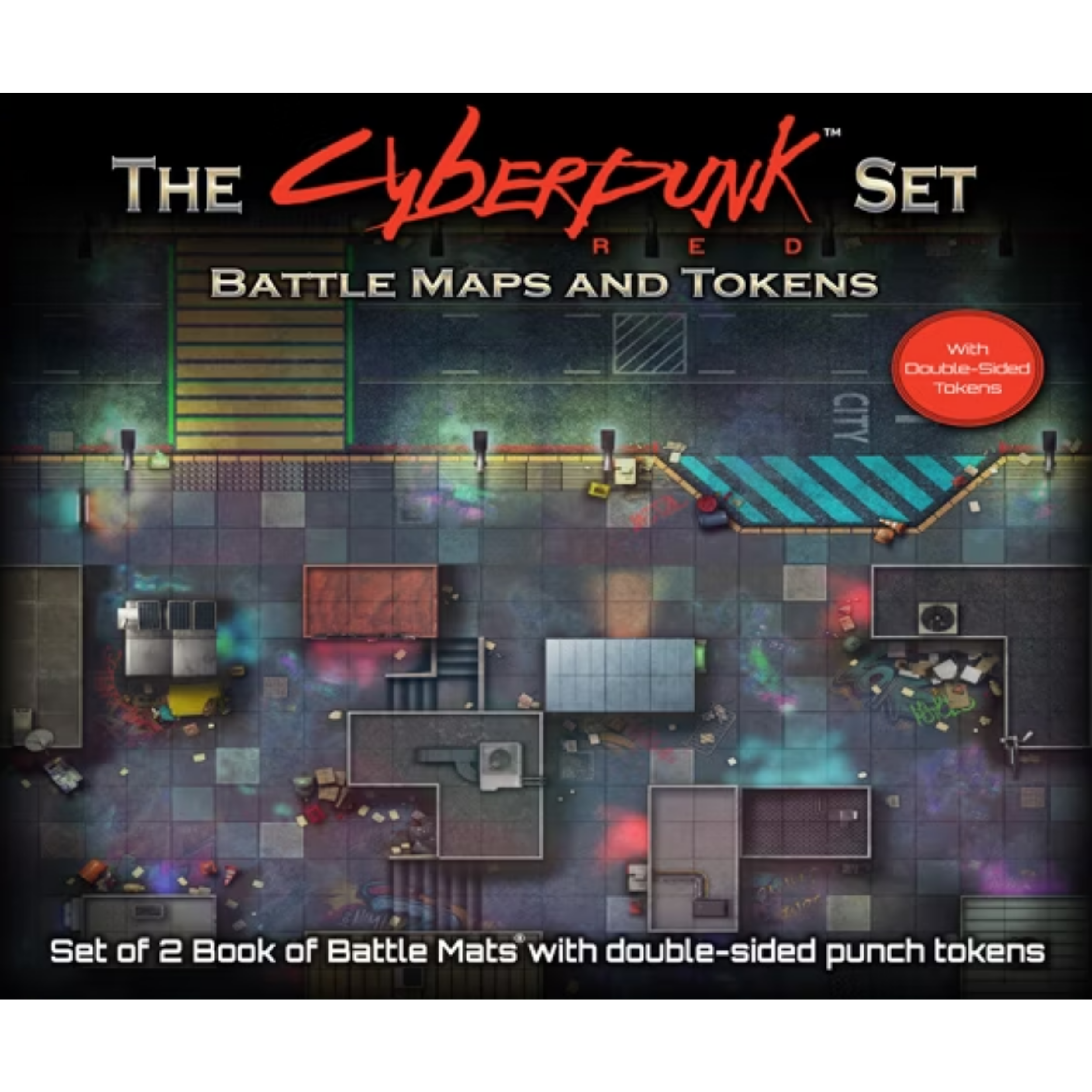 Cyberpunk Red Battlemats and Tokens