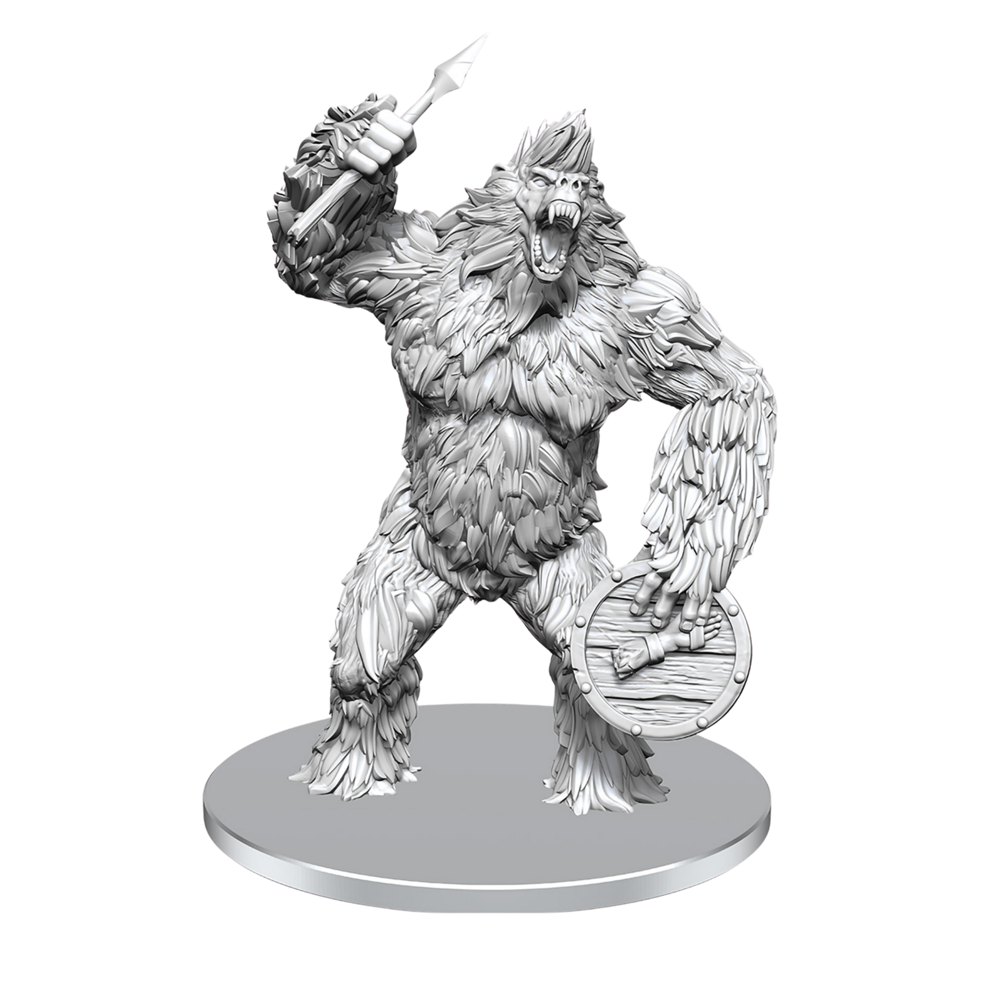 D&D Nolzur's Marvelous Miniatures Classic Yeti Unpainted Miniatures Wave 28