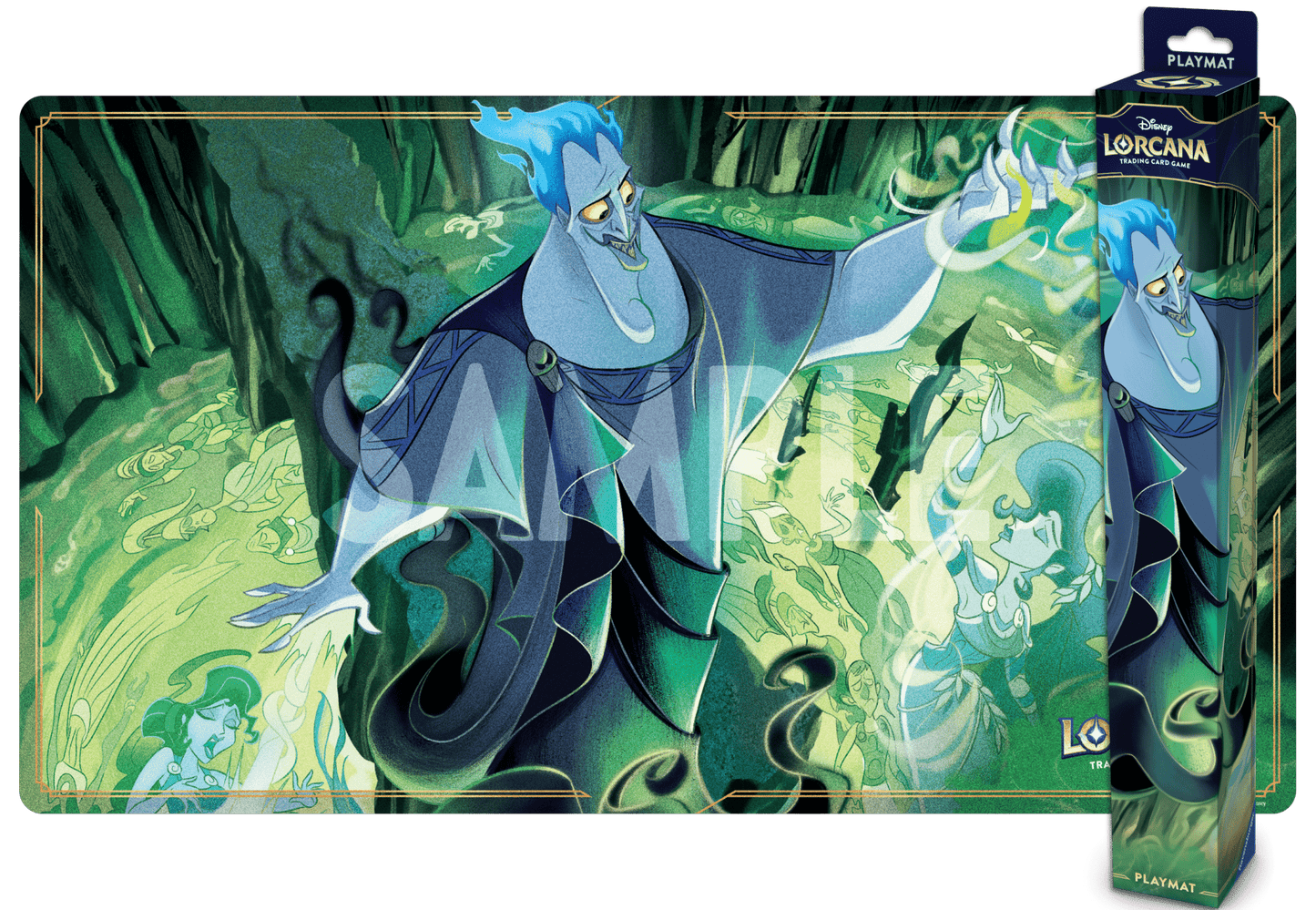 Disney Lorcana Reign of Jafar Hades Playmat - A Muse N Games