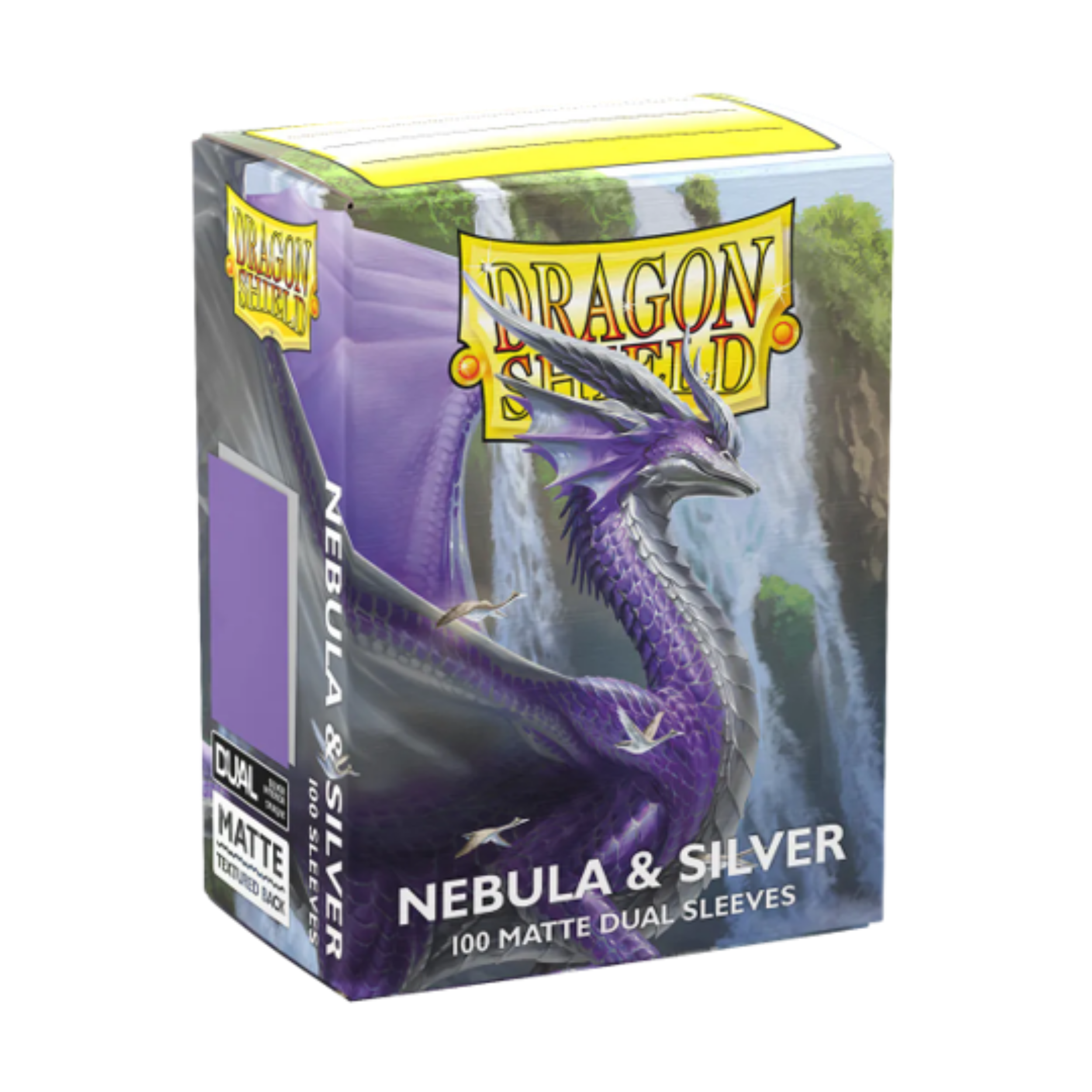 Dragon Shield Dual Matte Nebula and Silver