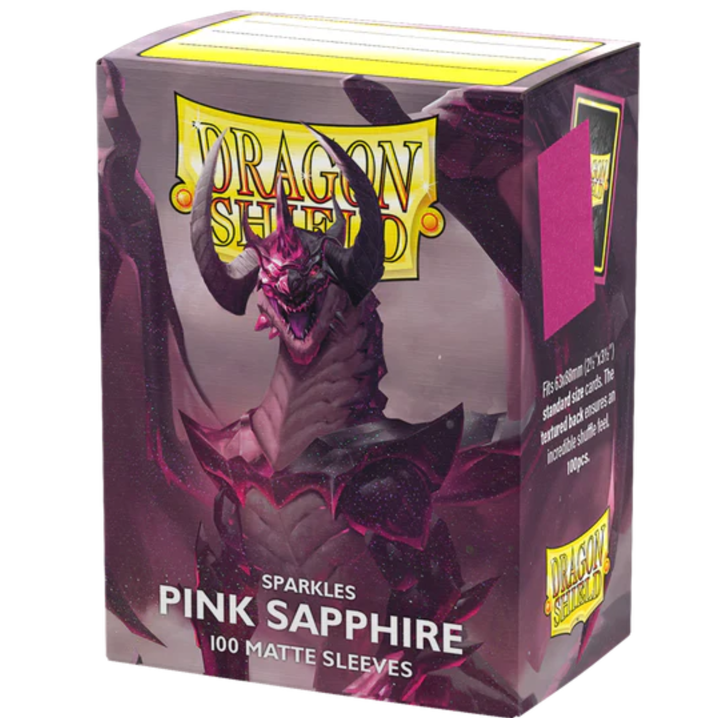Dragon Shield Pink Sapphire Matte Card Sleeves