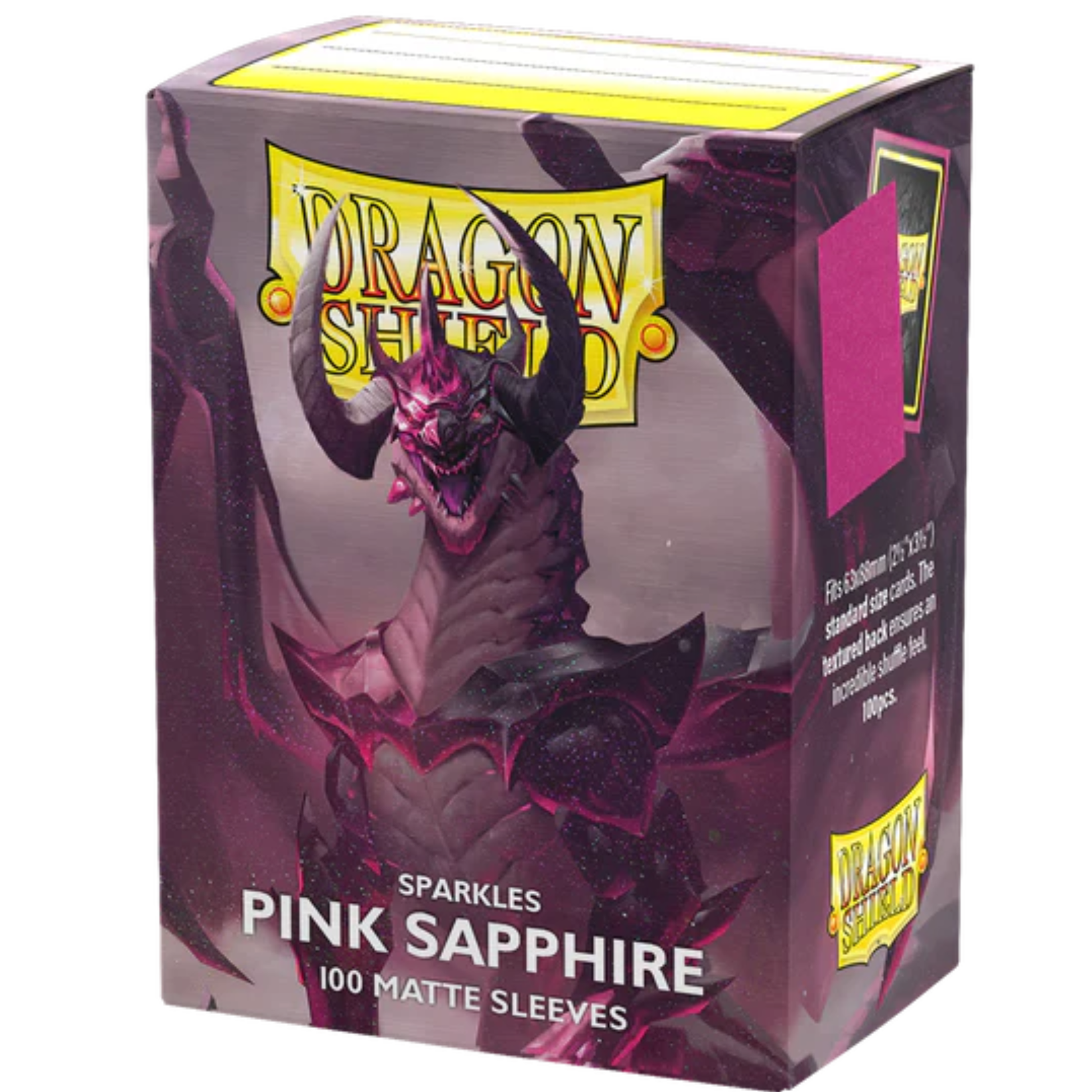 Dragon Shield Pink Sapphire Matte Card Sleeves