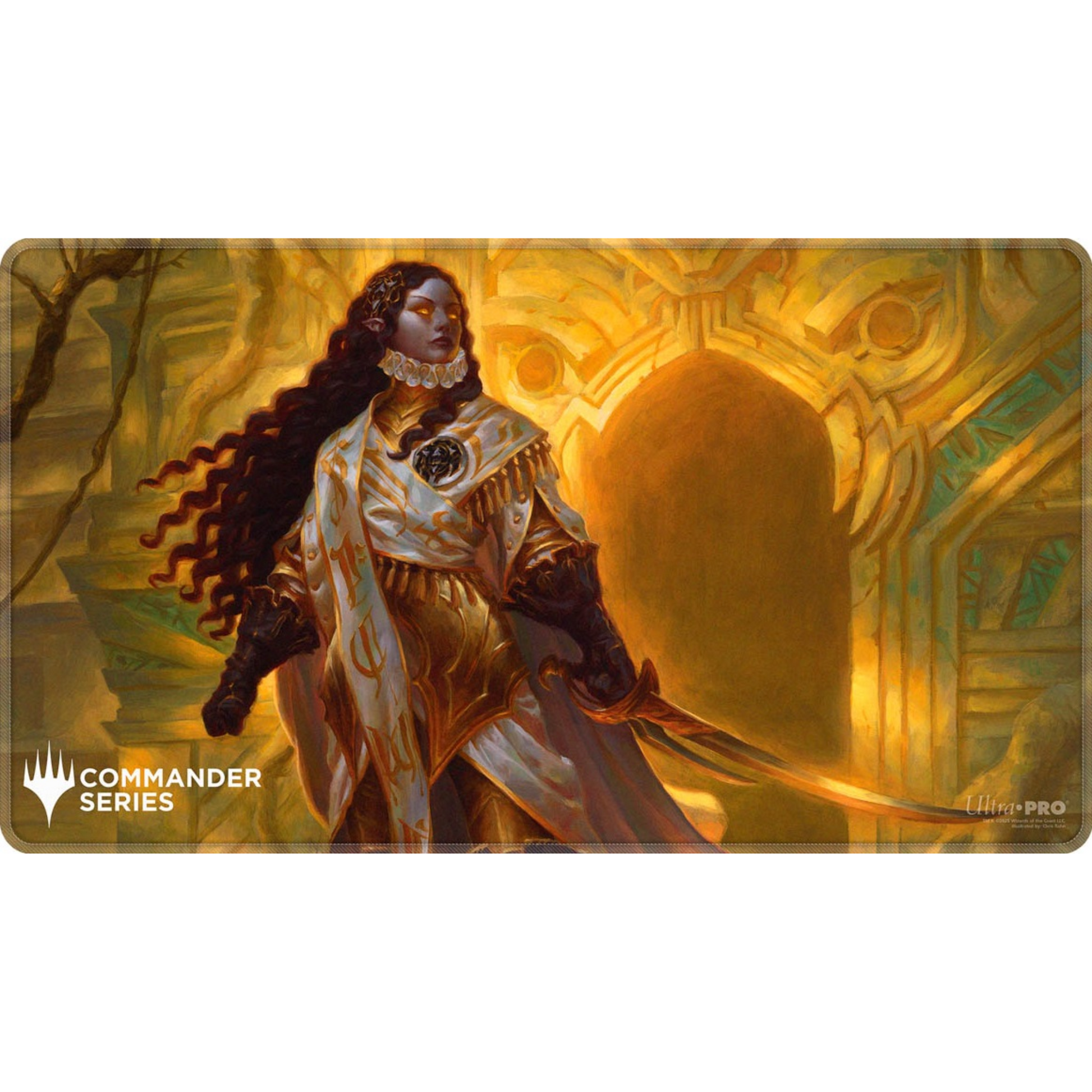 Elenda The Dusk Rose Commander series Playmat Ultra Pro
