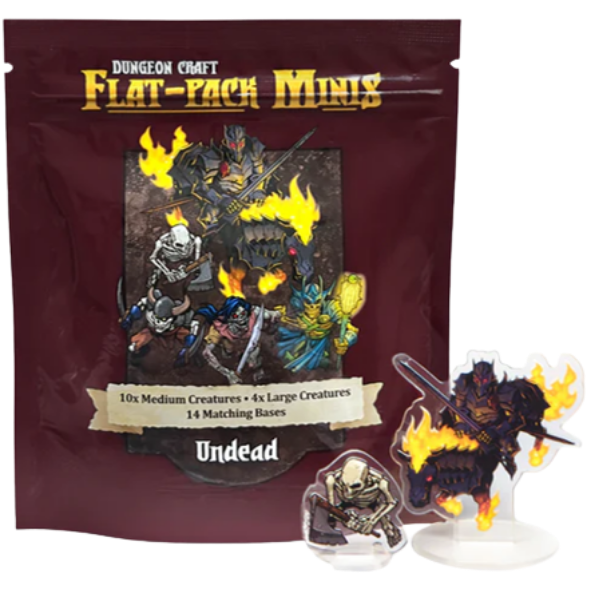 Flat Pack Miniatures Undead Set