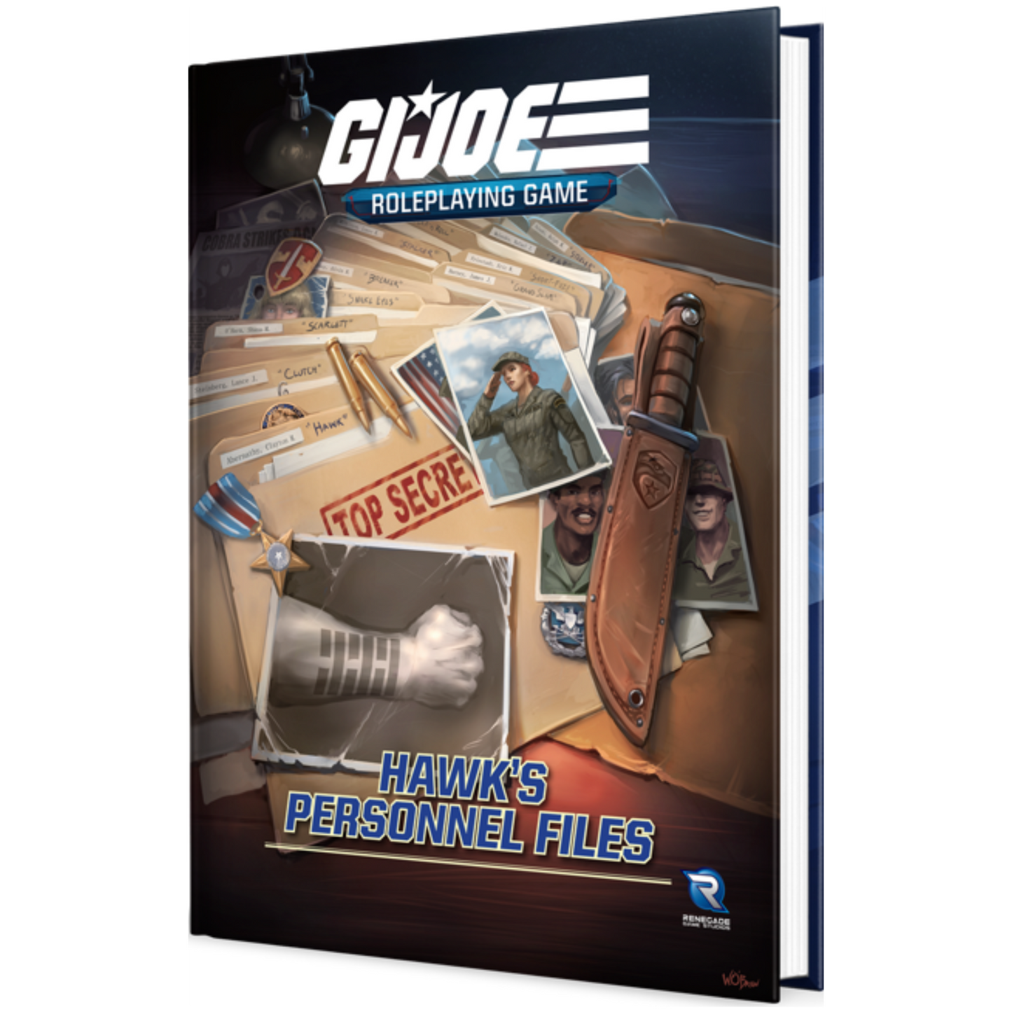 G.I. Joe Rpg Hawk'S Personnel Files Sourcebook 