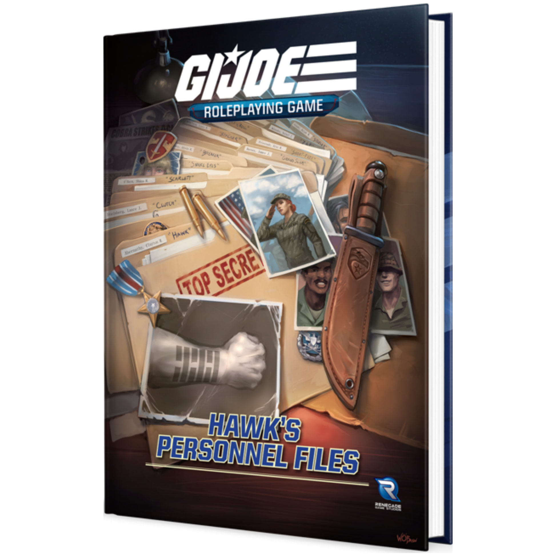 G.I. Joe Rpg Hawk'S Personnel Files Sourcebook 
