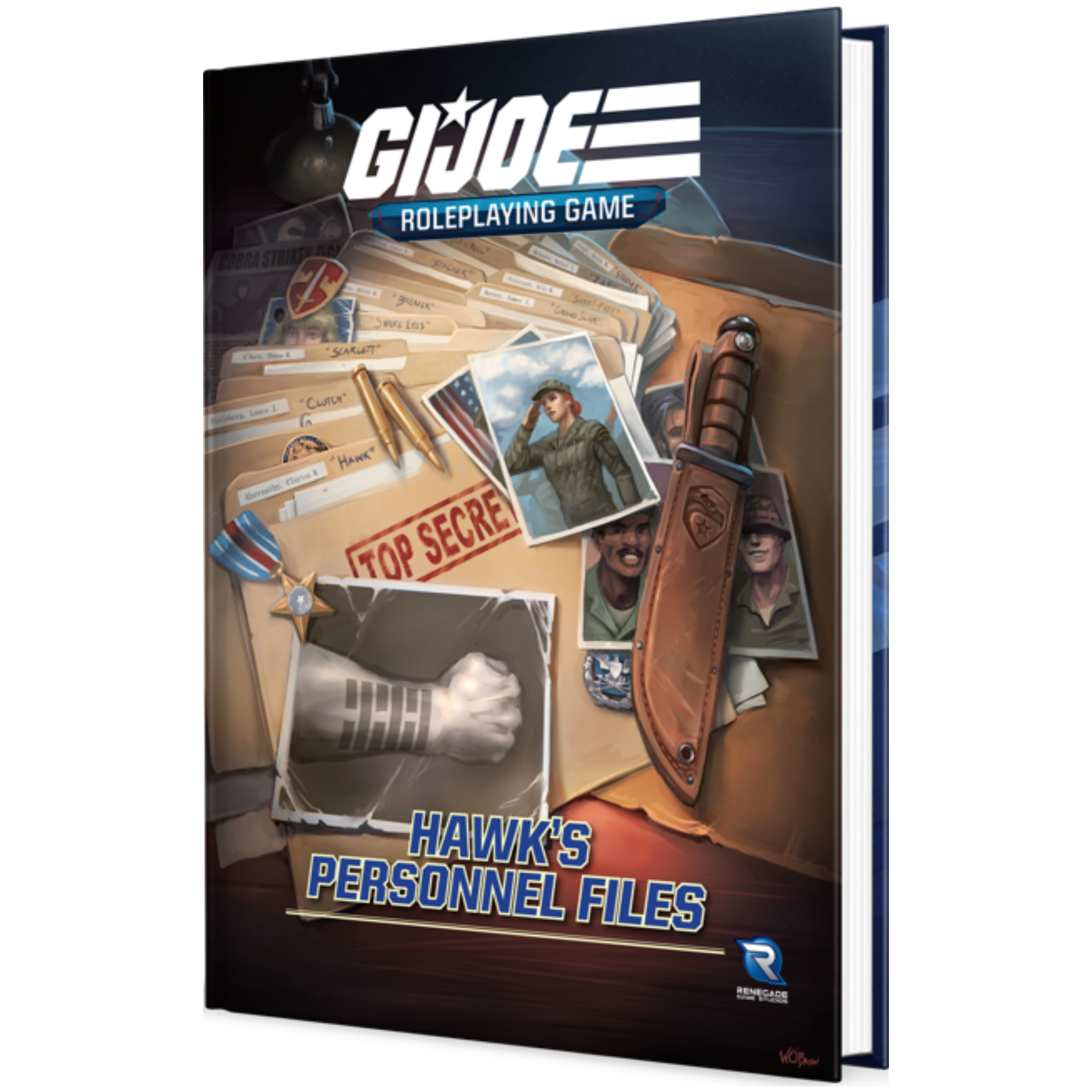 G.I. Joe Rpg Hawk'S Personnel Files Sourcebook 