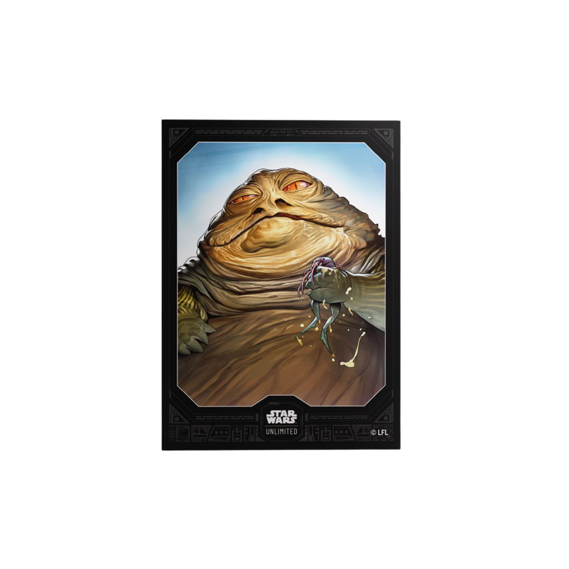 Gamegenic Sleeves: Star Wars: Unlimited - A Lawless Time: Art Sleeve: Jabba the Hutt