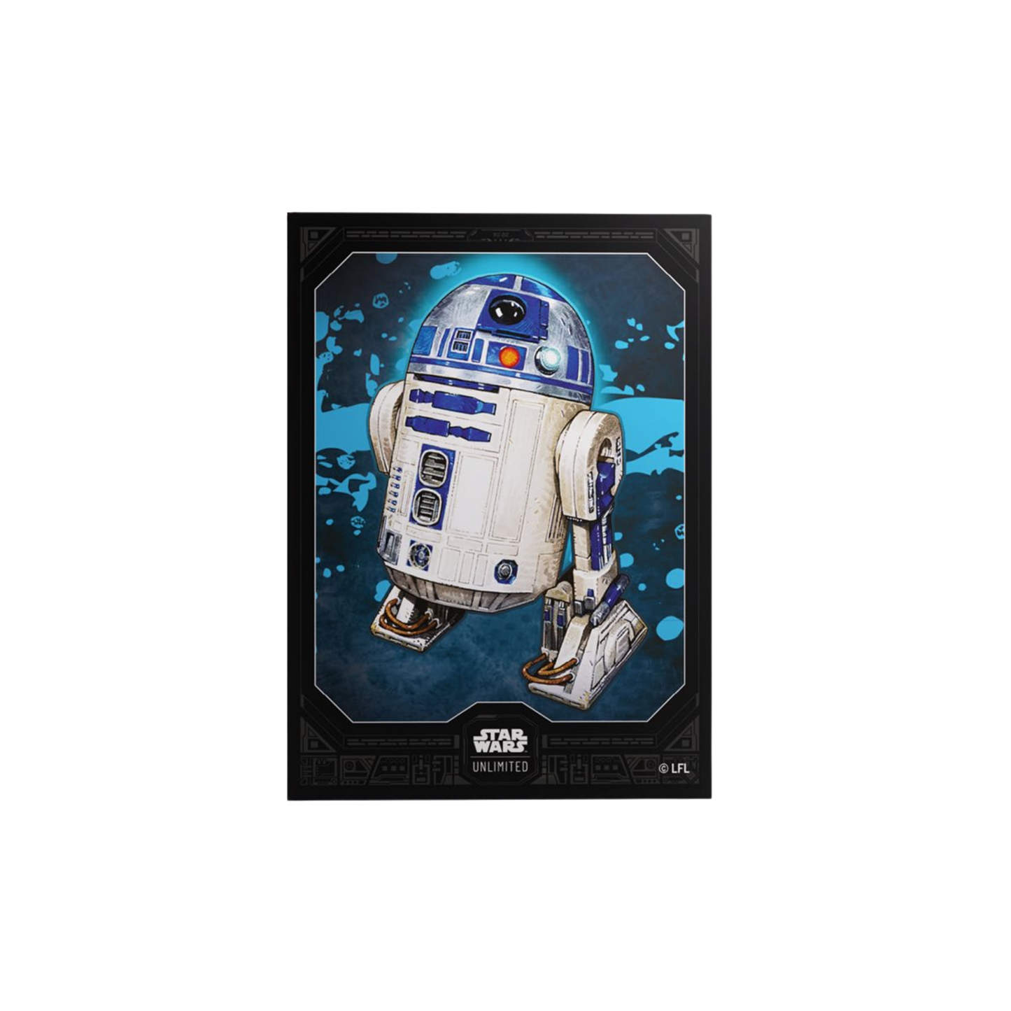 Gamegenic Sleeves: Star Wars: Unlimited - A Lawless Time: Art Sleeve: R2-D2