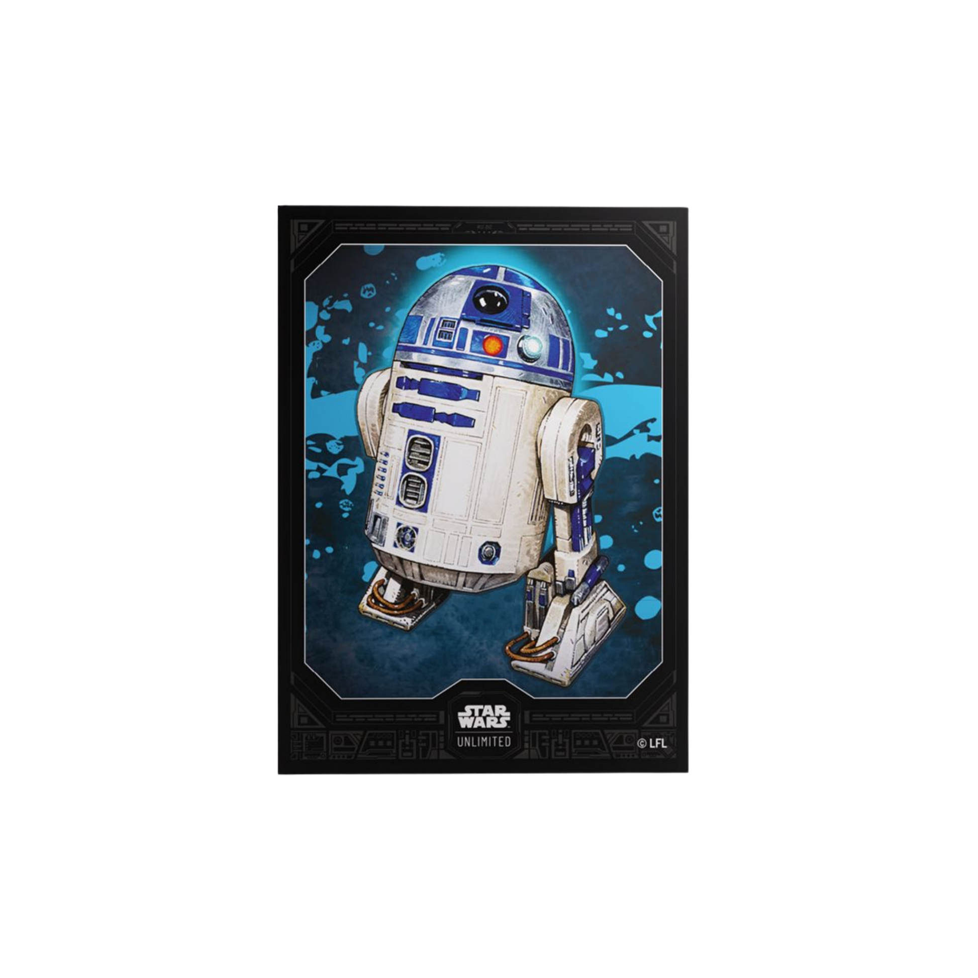 Gamegenic Sleeves: Star Wars: Unlimited - A Lawless Time: Art Sleeve: R2-D2