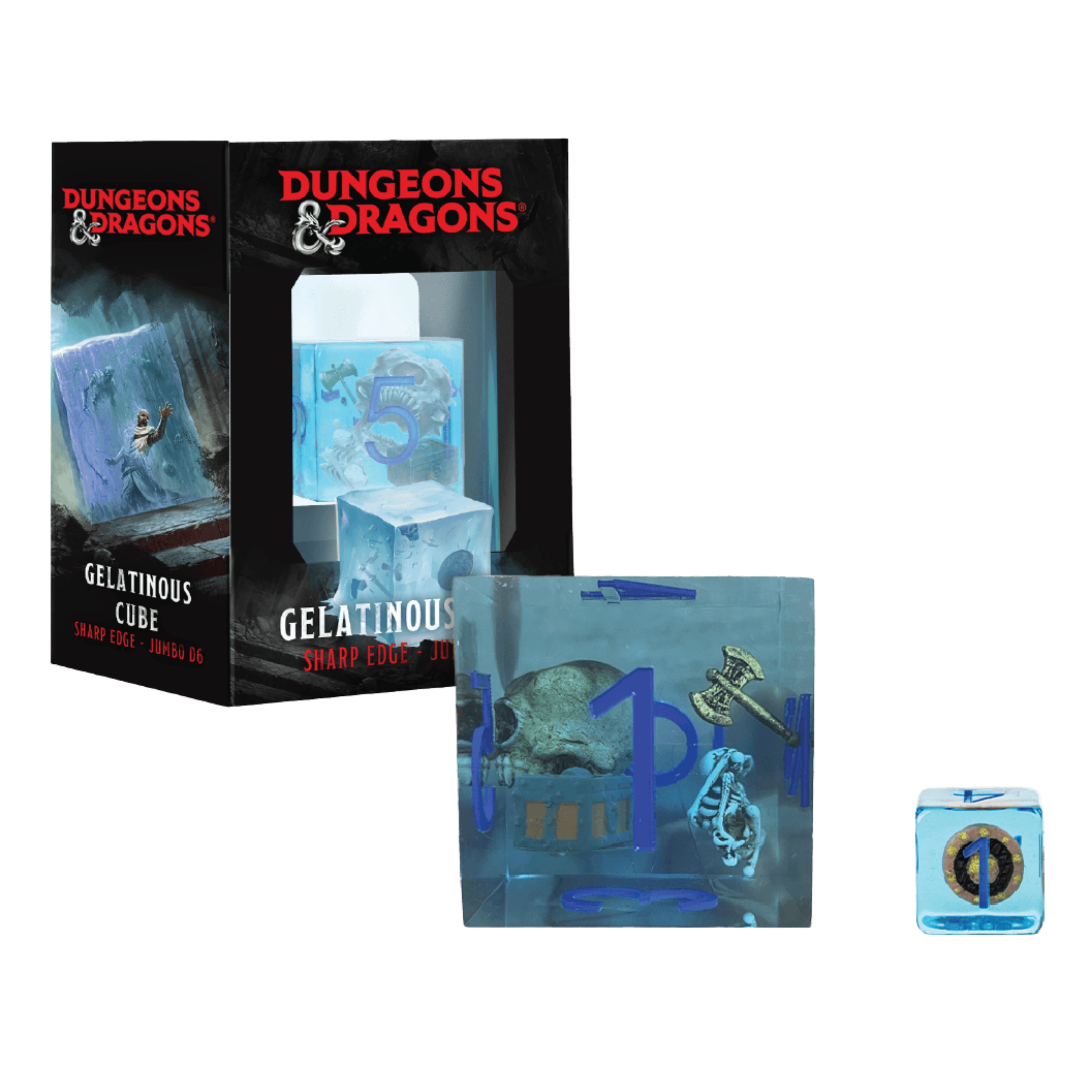 Gelatinous Cube Jumbo D6