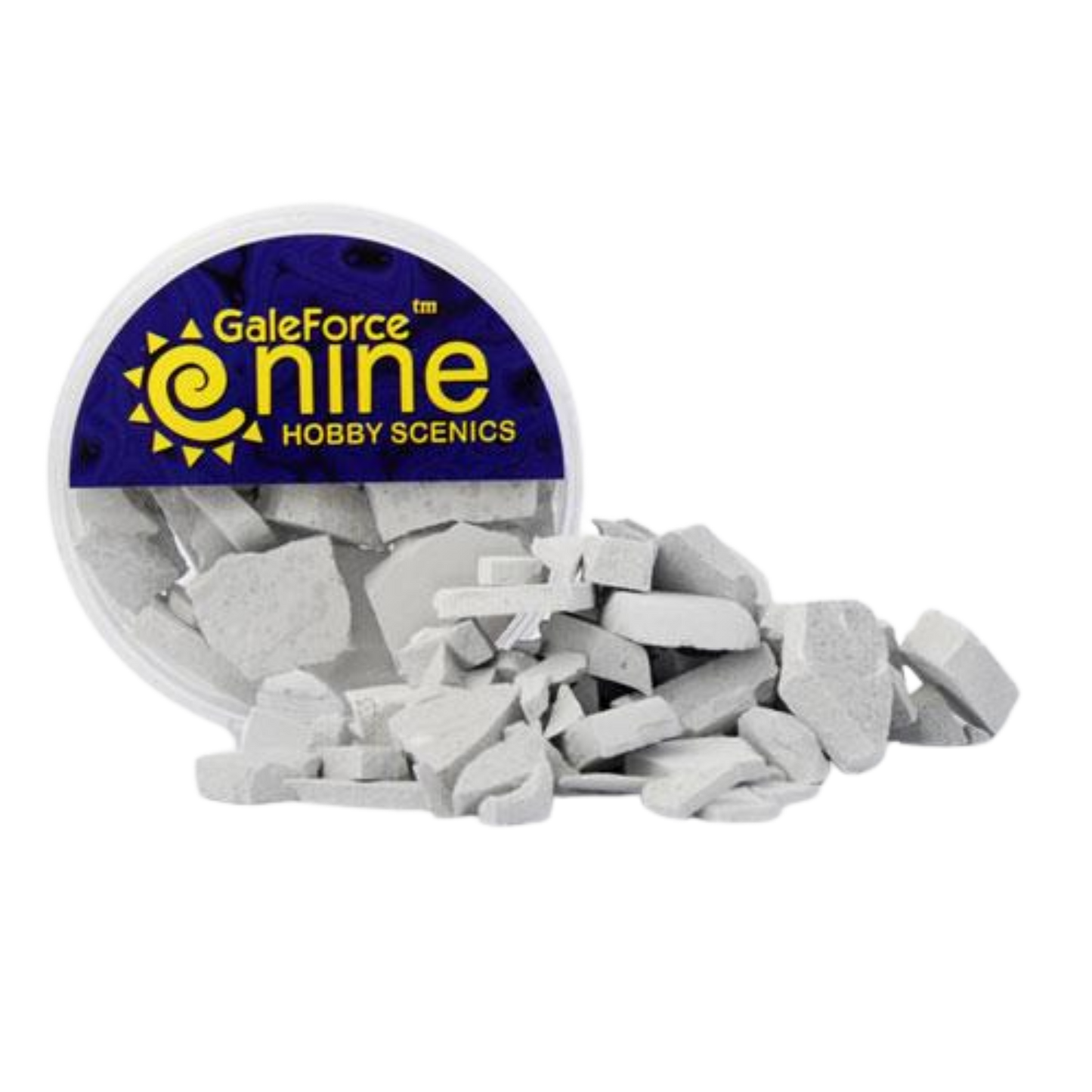 Hobby Round: Concrete Rubble Mix