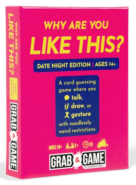 Why Are You Like This Date Version Grab & Game