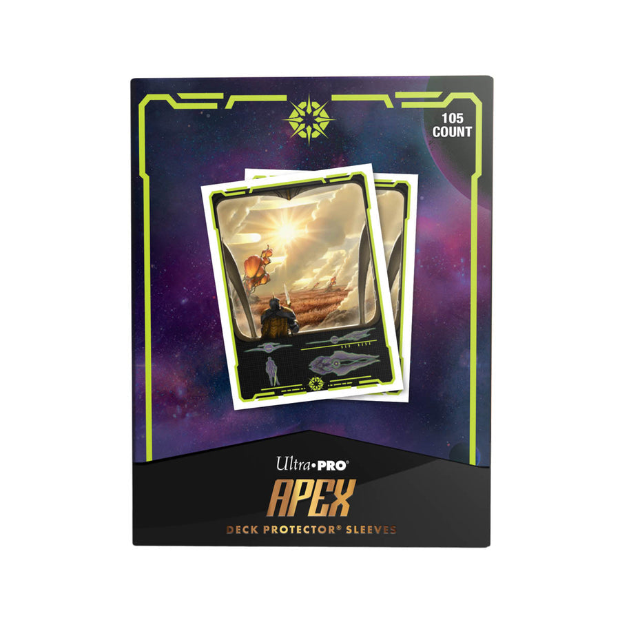 Edge of Eternities Adagia, Windswept Bastion 105ct APEX Deck Protector Sleeves for Magic: The Gathering - A Muse N Games