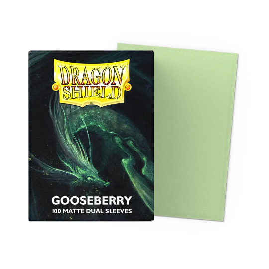 Dragon Shield Dual Matte Gooseberry - A Muse N Games