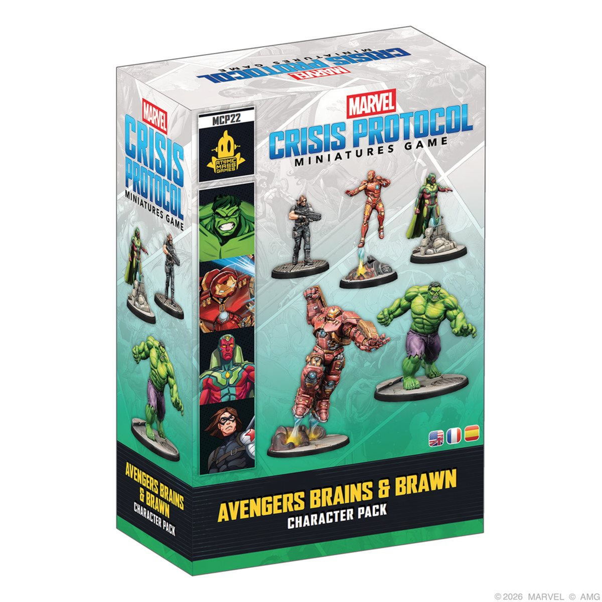 Marvel: Crisis Protocol: Avengers Brains & Brawn Character Pack