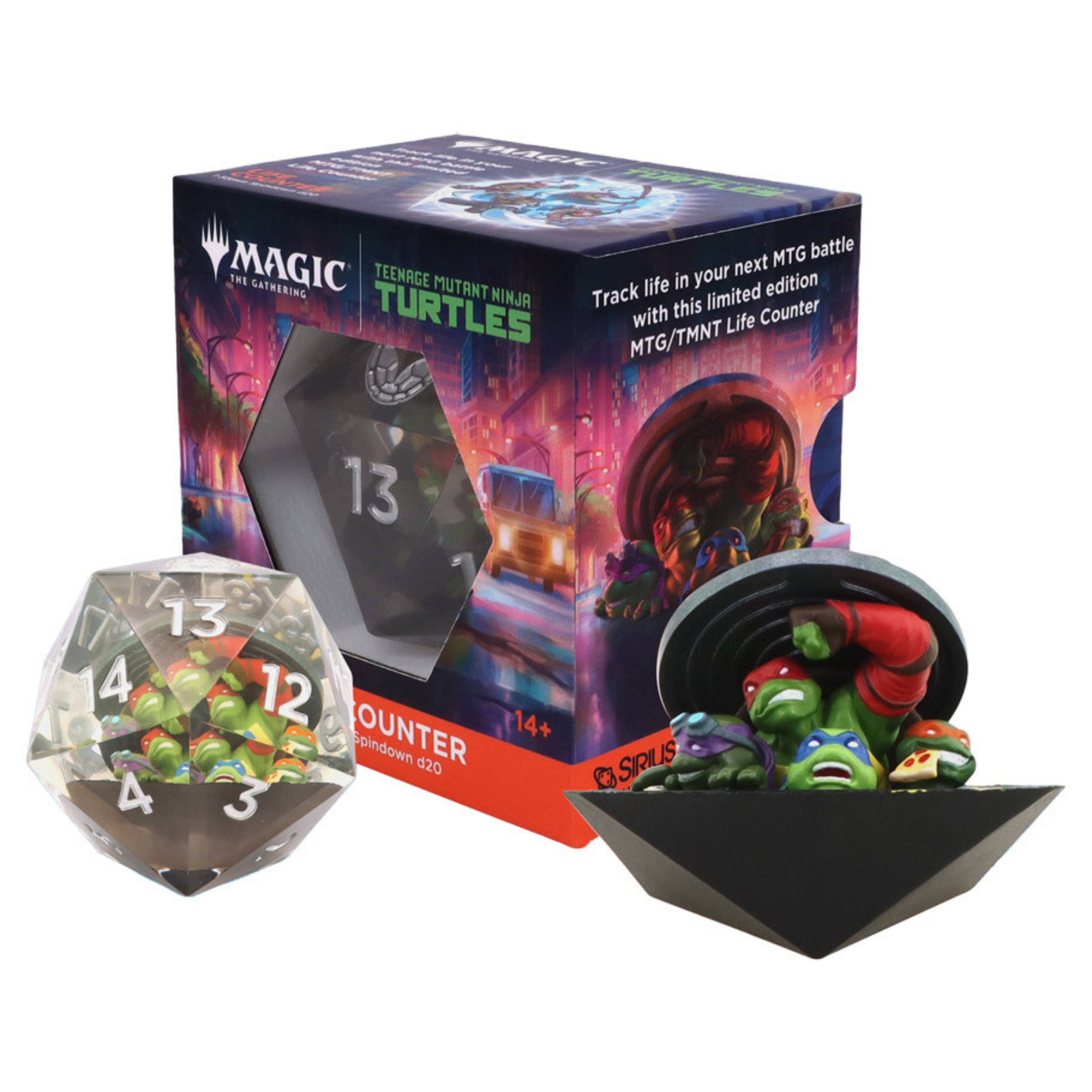 MTG TMNT 55mm Spindown d20