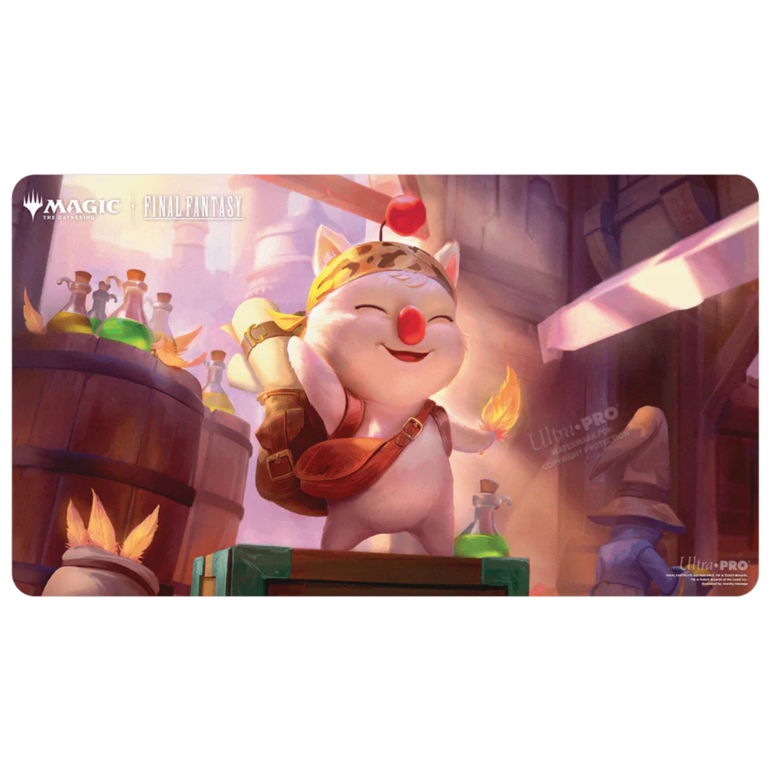 Magic: The Gathering®—FINAL FANTASY™ Stiltzkin, Moogle Merchant Playmat