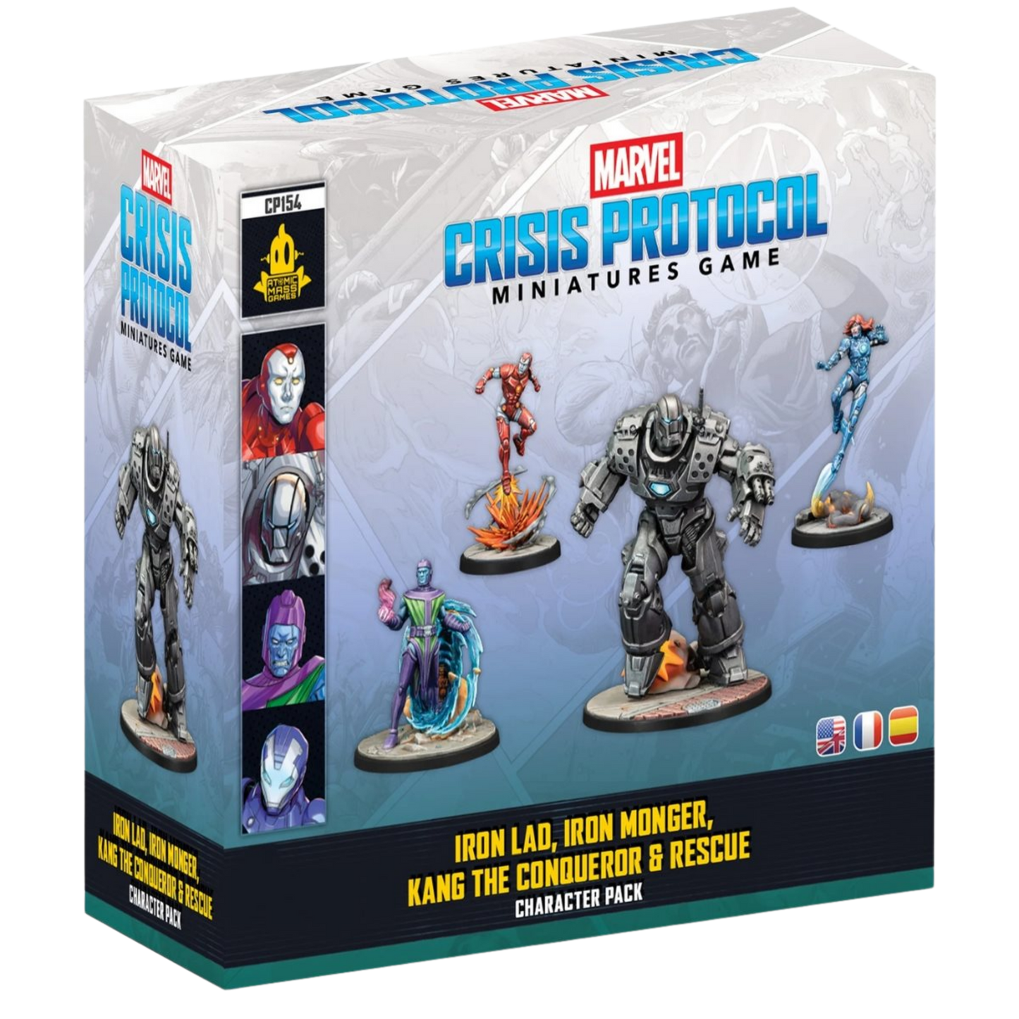 Marvel: Crisis Protocol: Iron Lad, Iron Monger & Kang the Conqueror