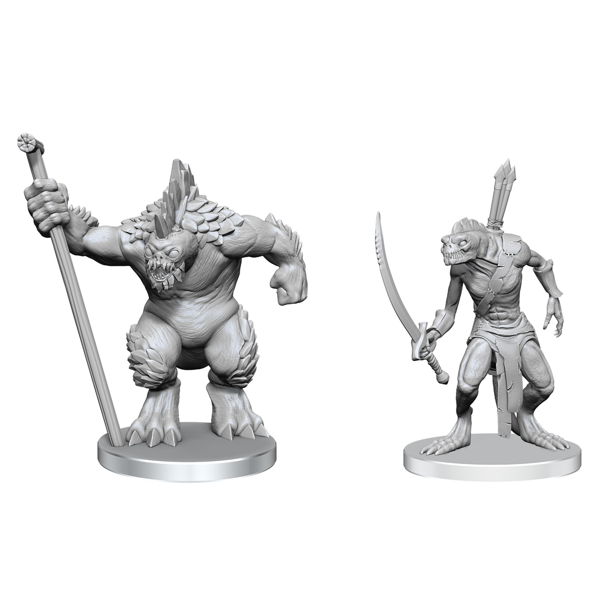 Pathfinder Battles Deep Cuts: Xulgath Skirmisher & Stoneliege