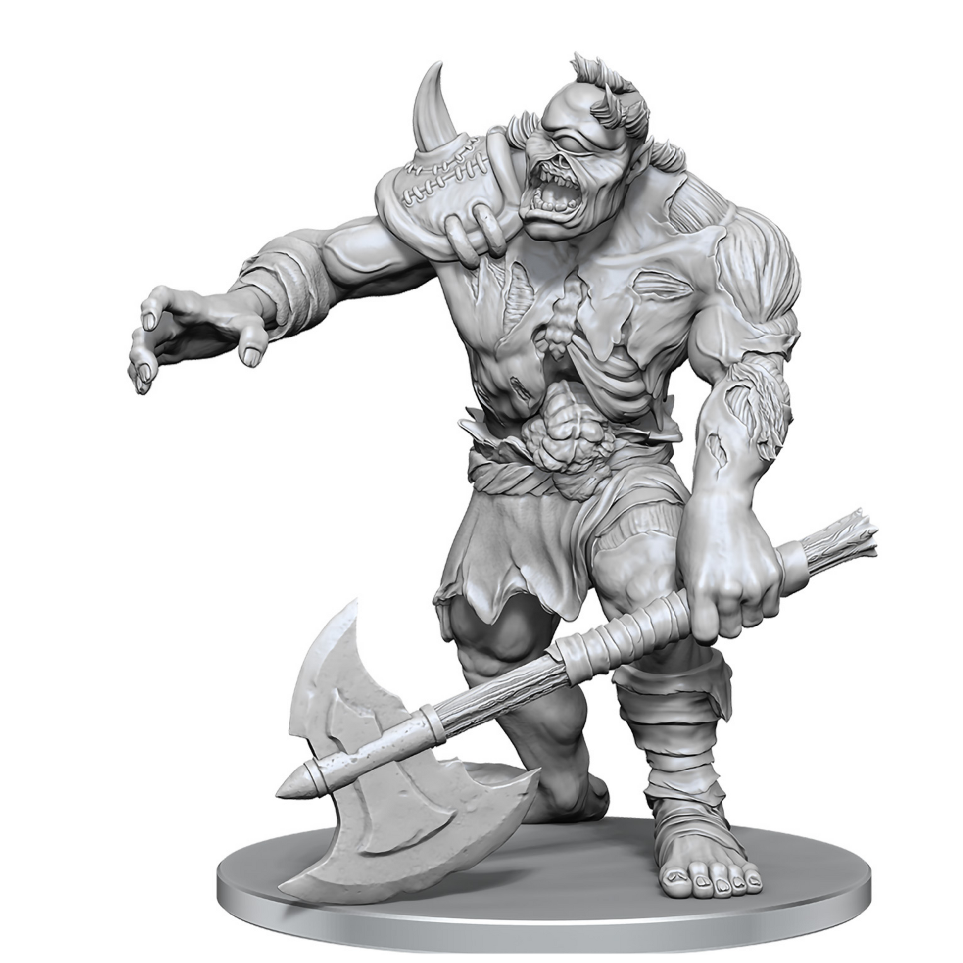 Pathfinder Battles Dread Zombie Cyclops Unpainted Miniatures Wave 28