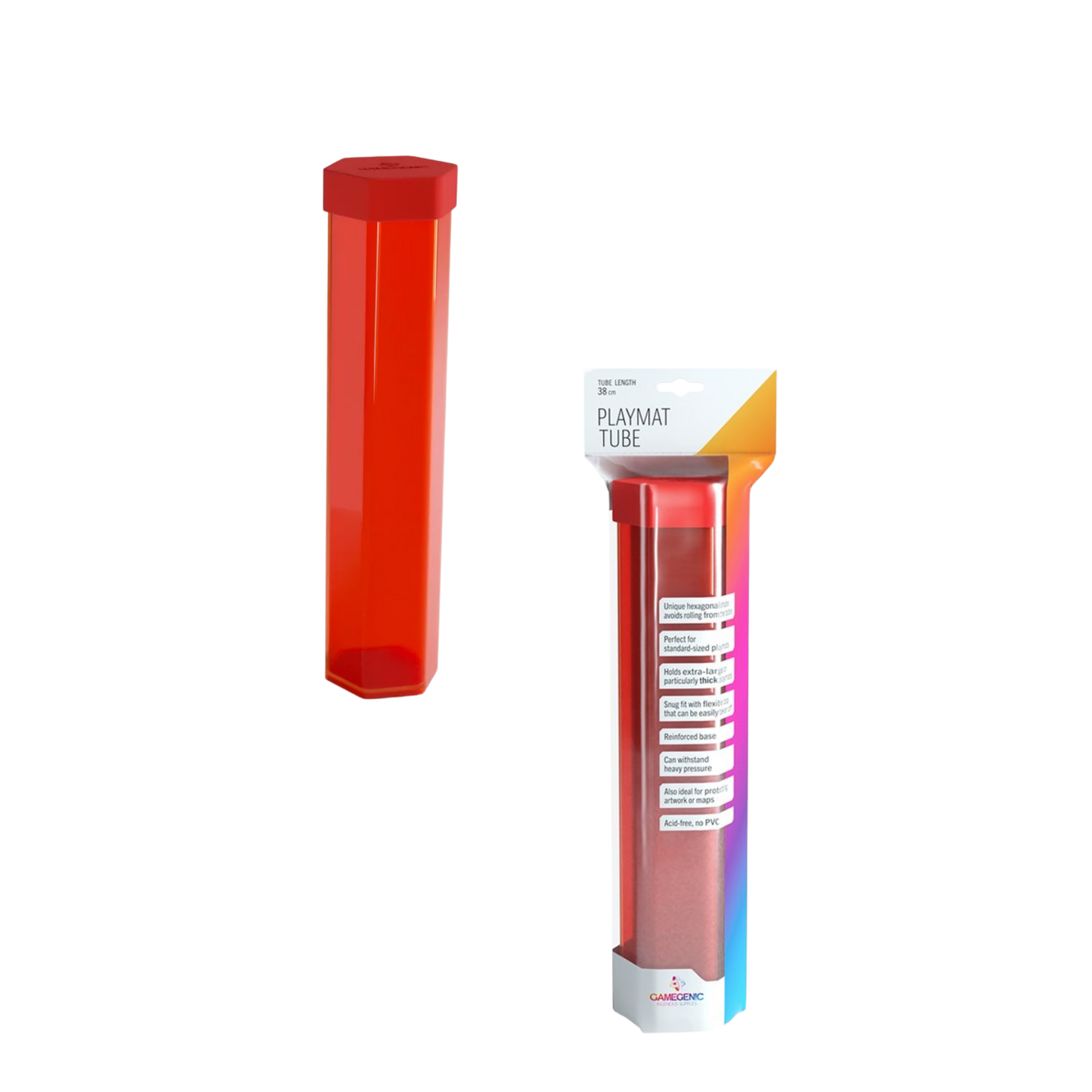 Playmat Tube Red Gamegenic