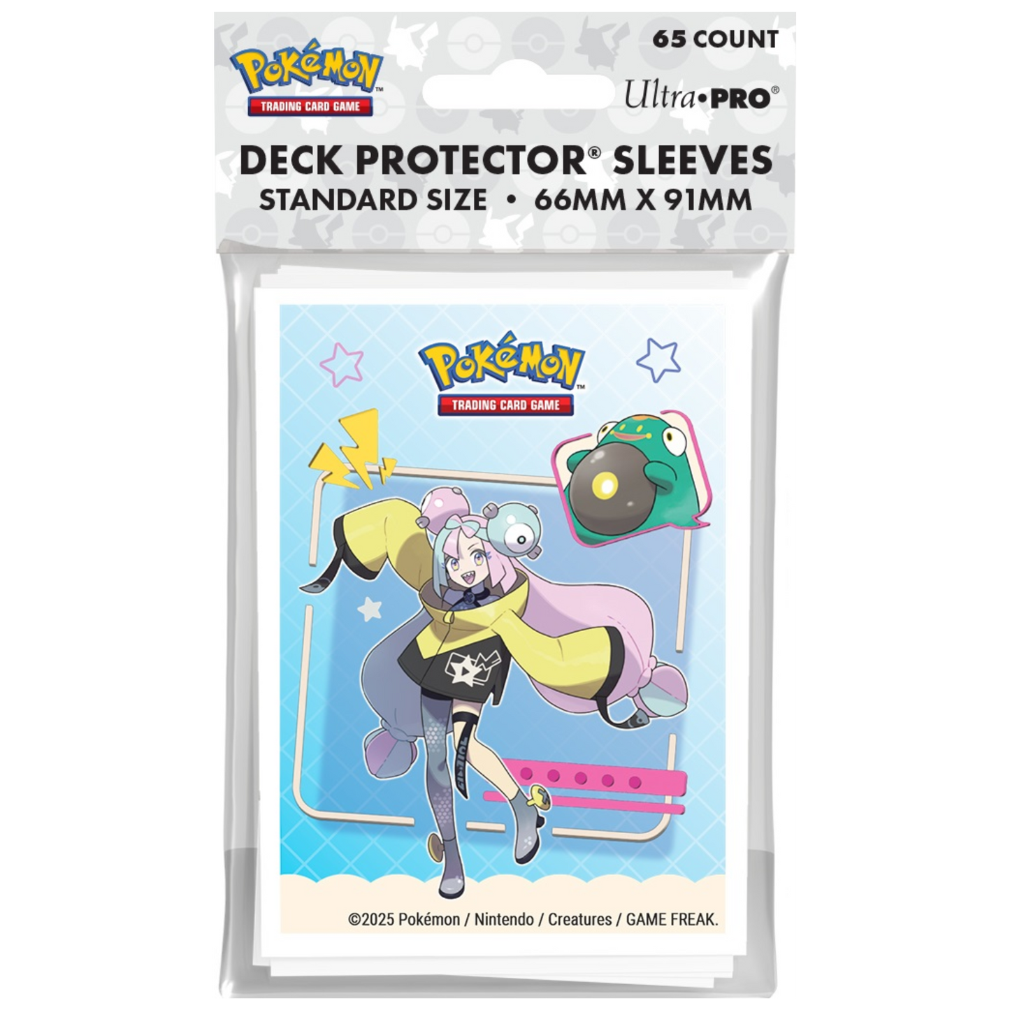 Ultra Pro Pokemon Iono and Bellibolt 65 Count Sleeves