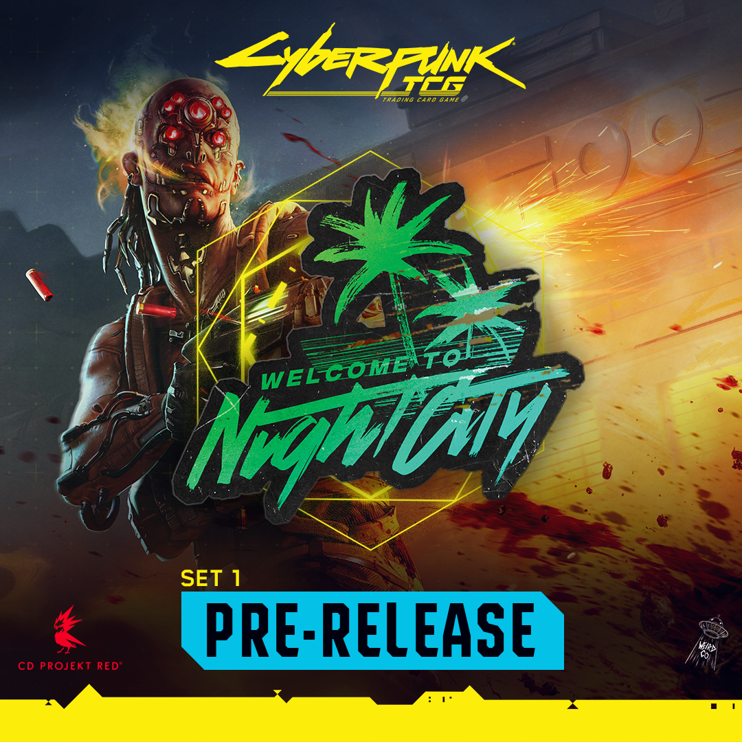 Cyberpunk TCG Prerelease Sunday Nov 1 @ 12pm