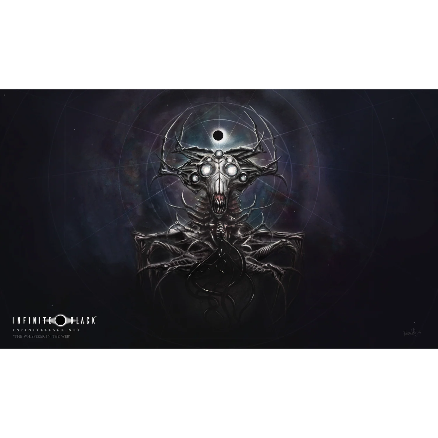 Premium Playmat: Whisperer in the Web