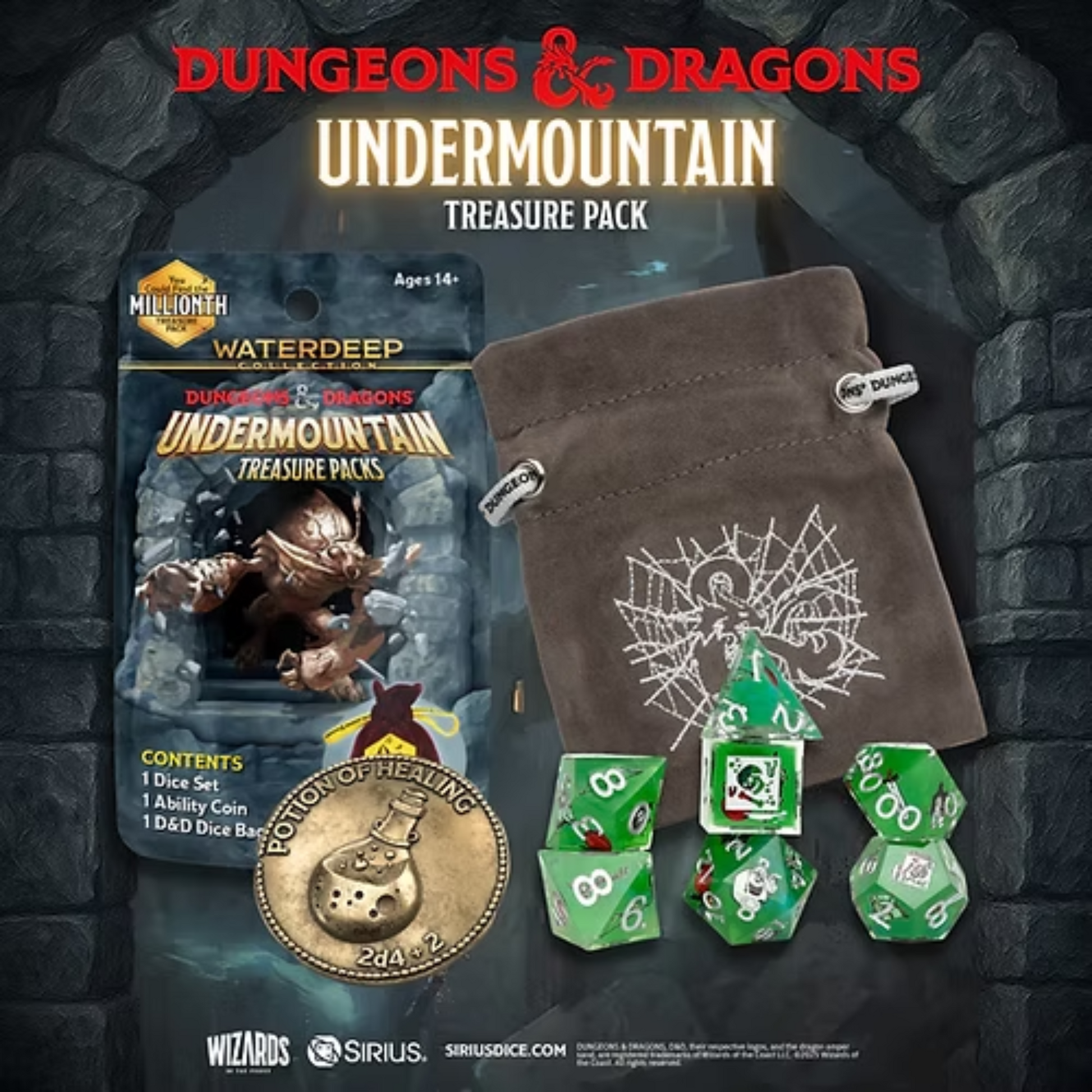 Sirius Dice Undermountain Treasure Pack