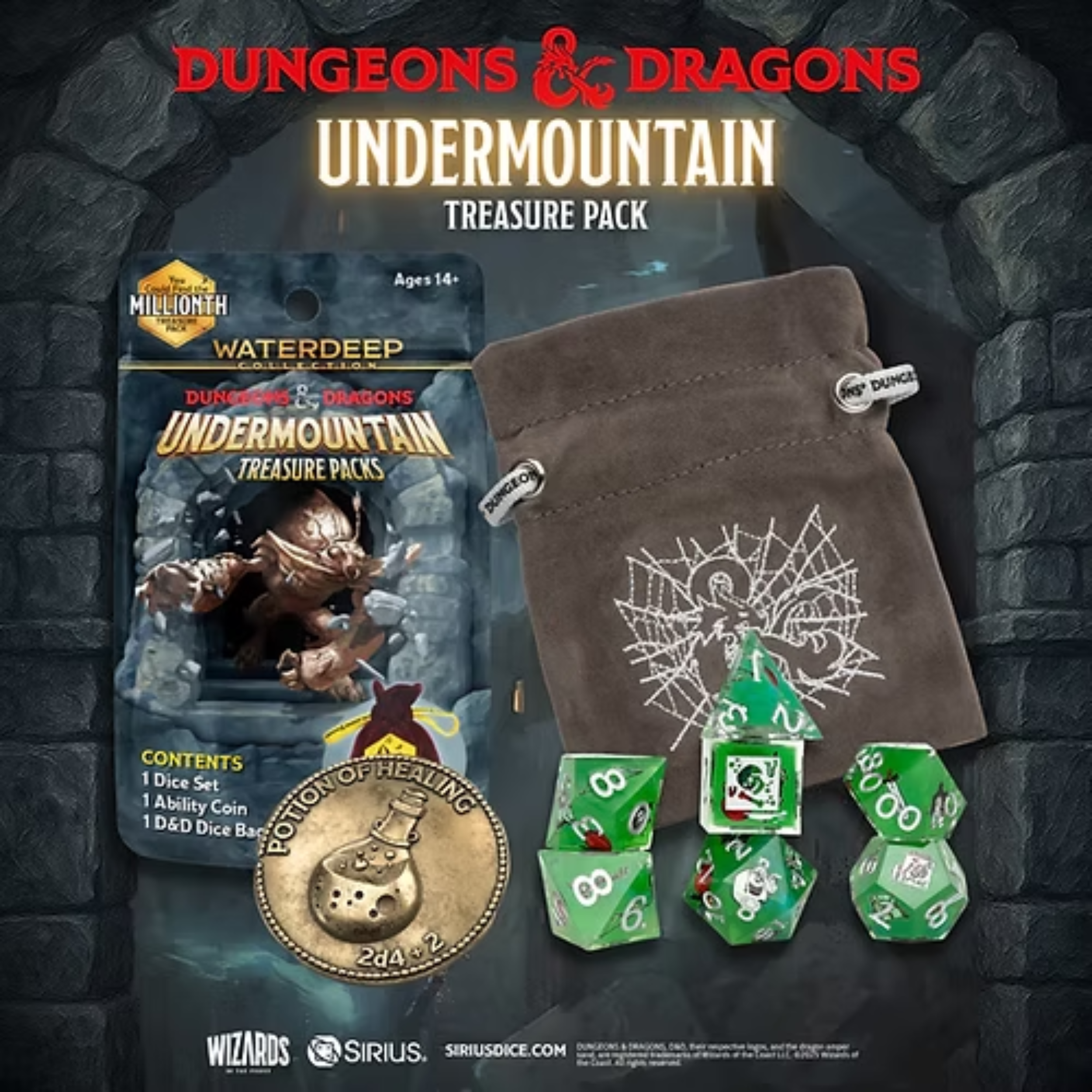 Sirius Dice Undermountain Treasure Pack