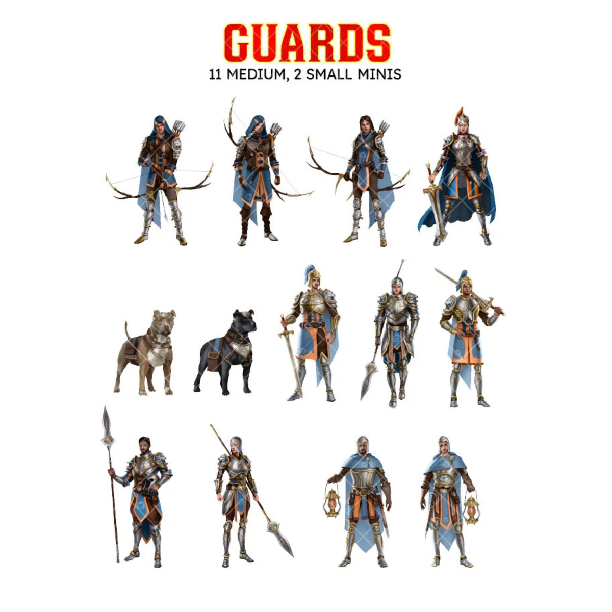 Skinny Minis Guards